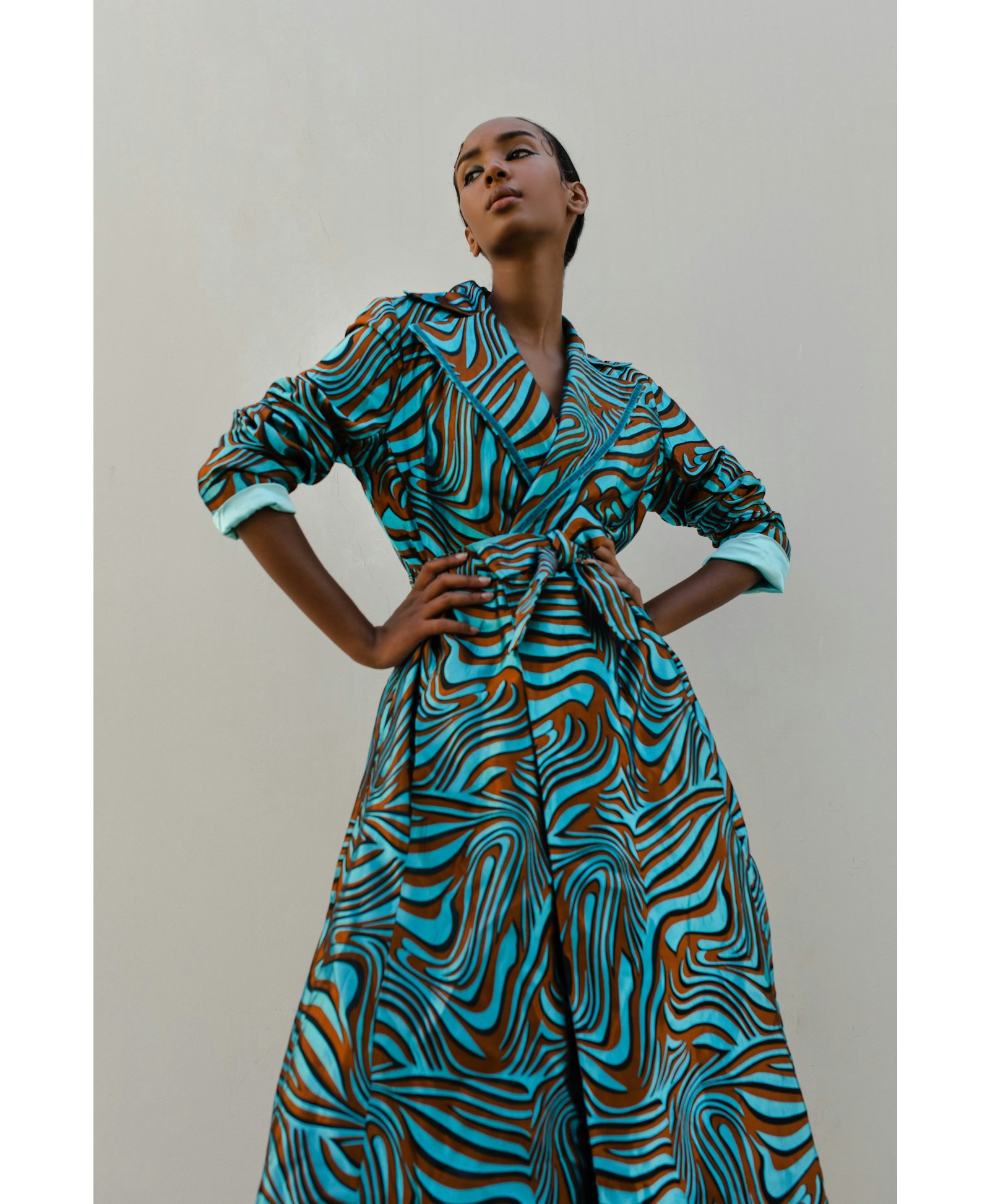 Mint Marilyn Coat № 23 made by ANDREEVA