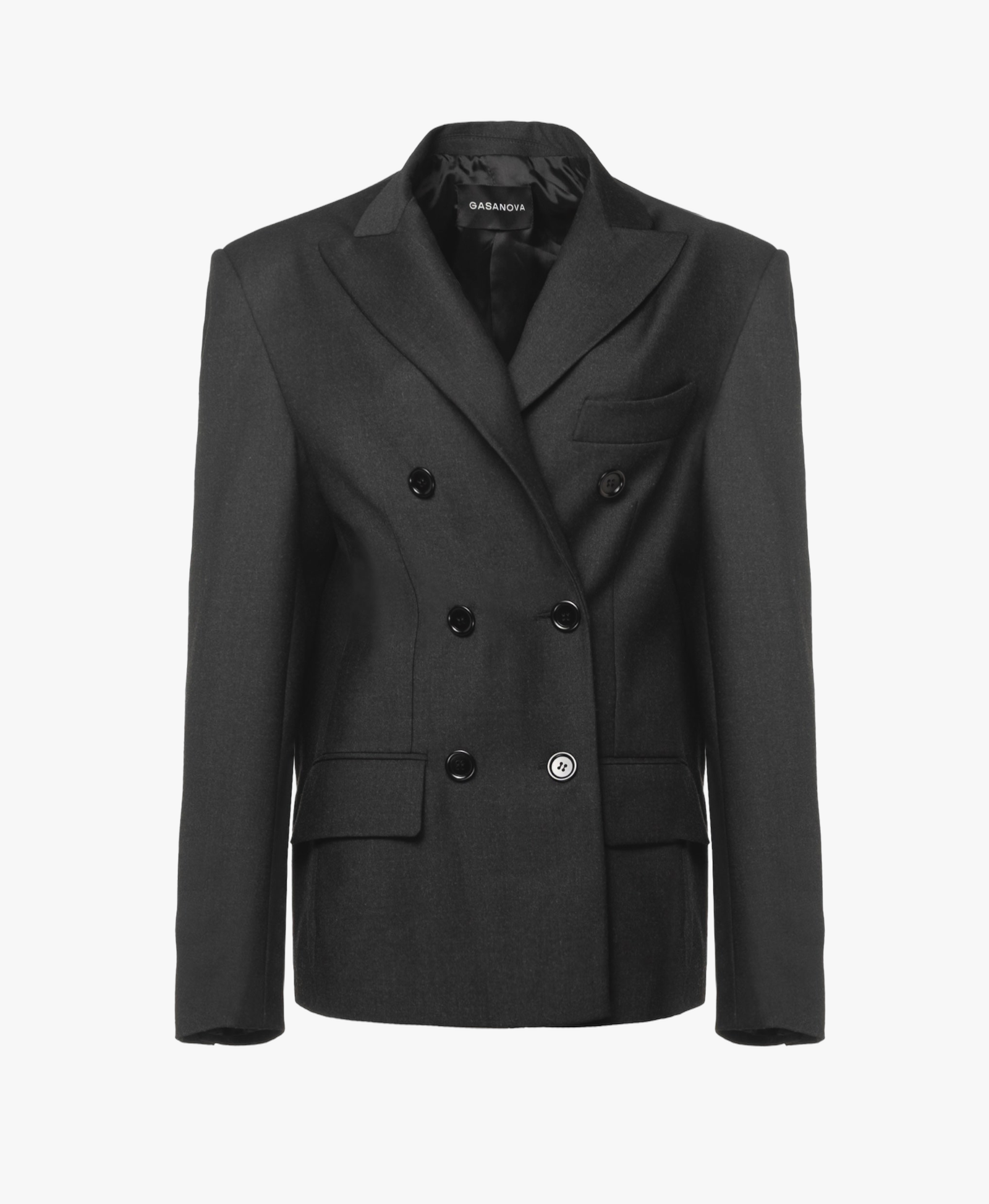 Double-breasted Straight Jacket made by Gasanova