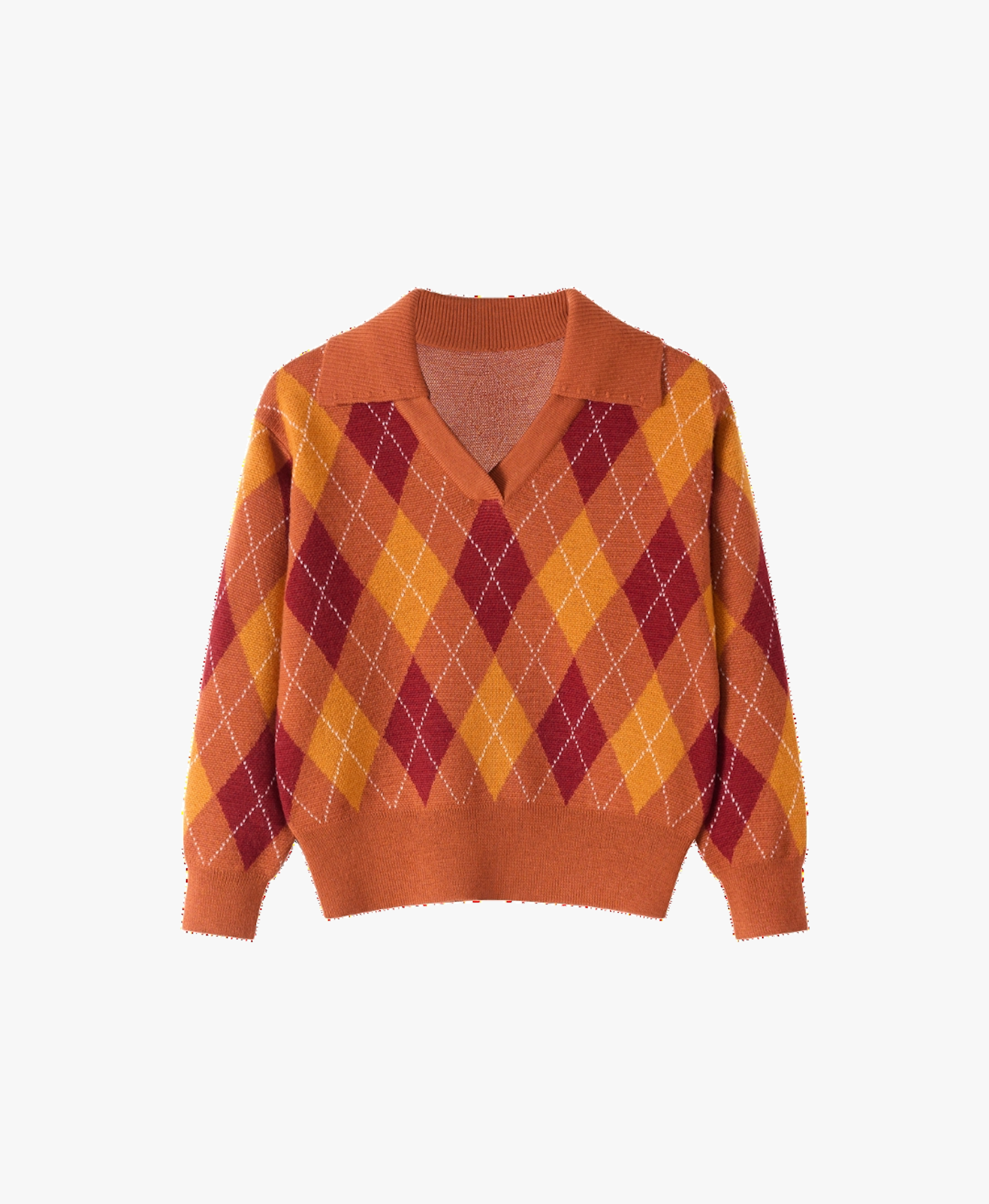 Machine Washable Merino V-Neck Jumper made by CozyU