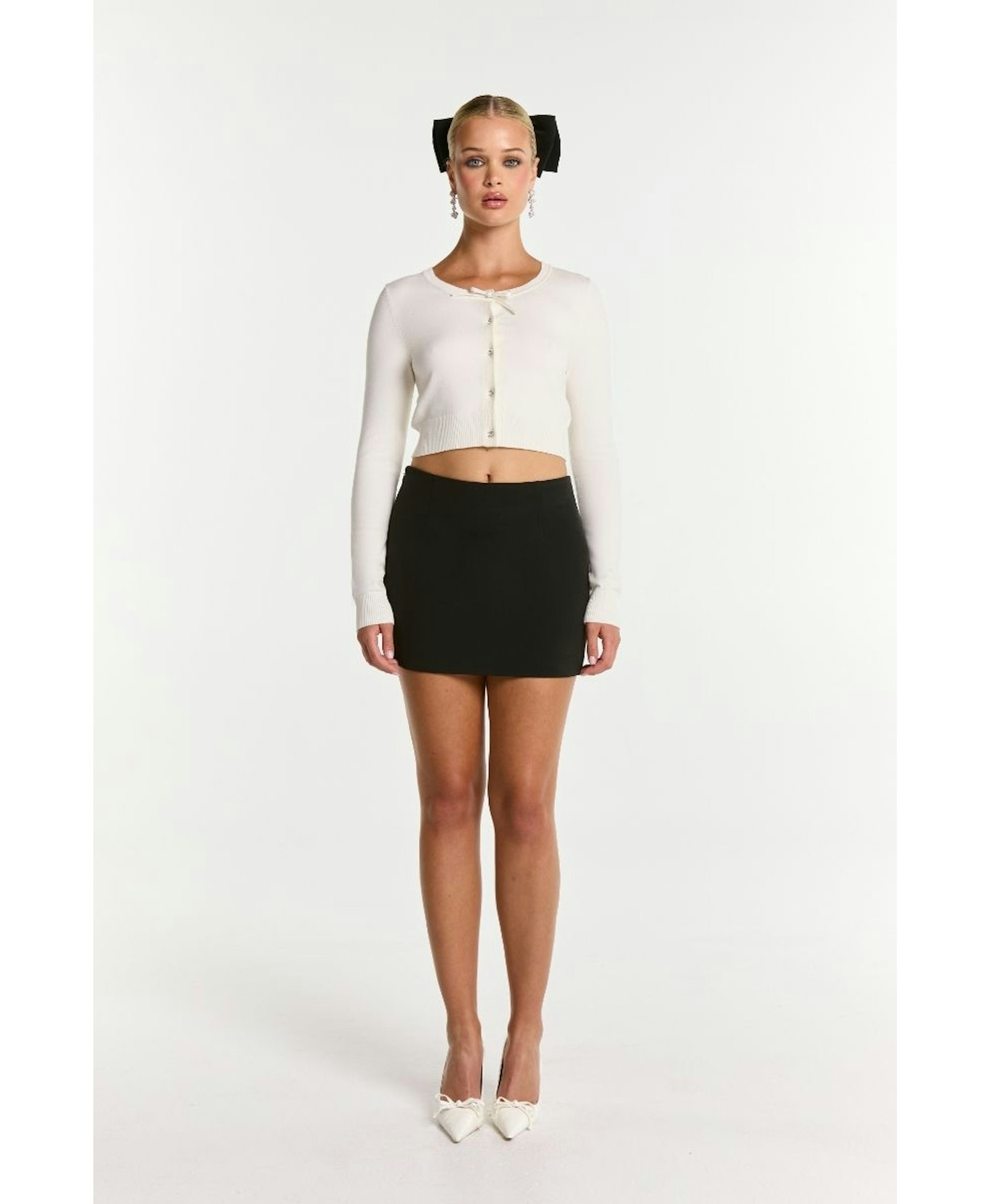 Tiffani Skirt (Black) made by Nana Jacqueline