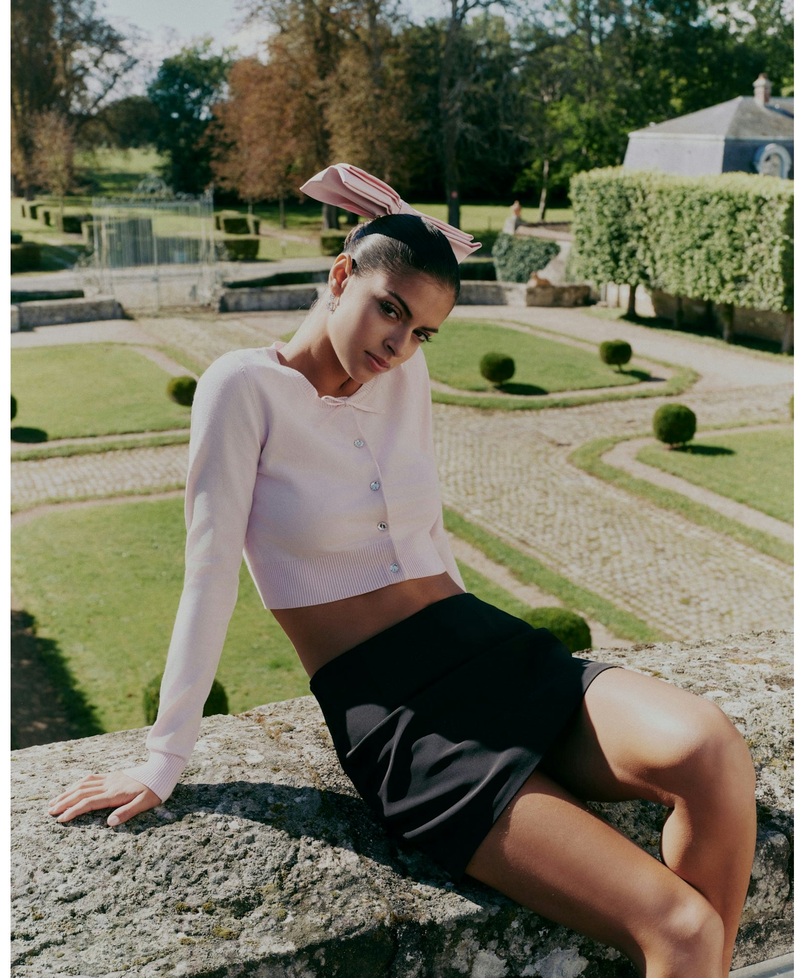 Tiffani Skirt (Black) made by Nana Jacqueline