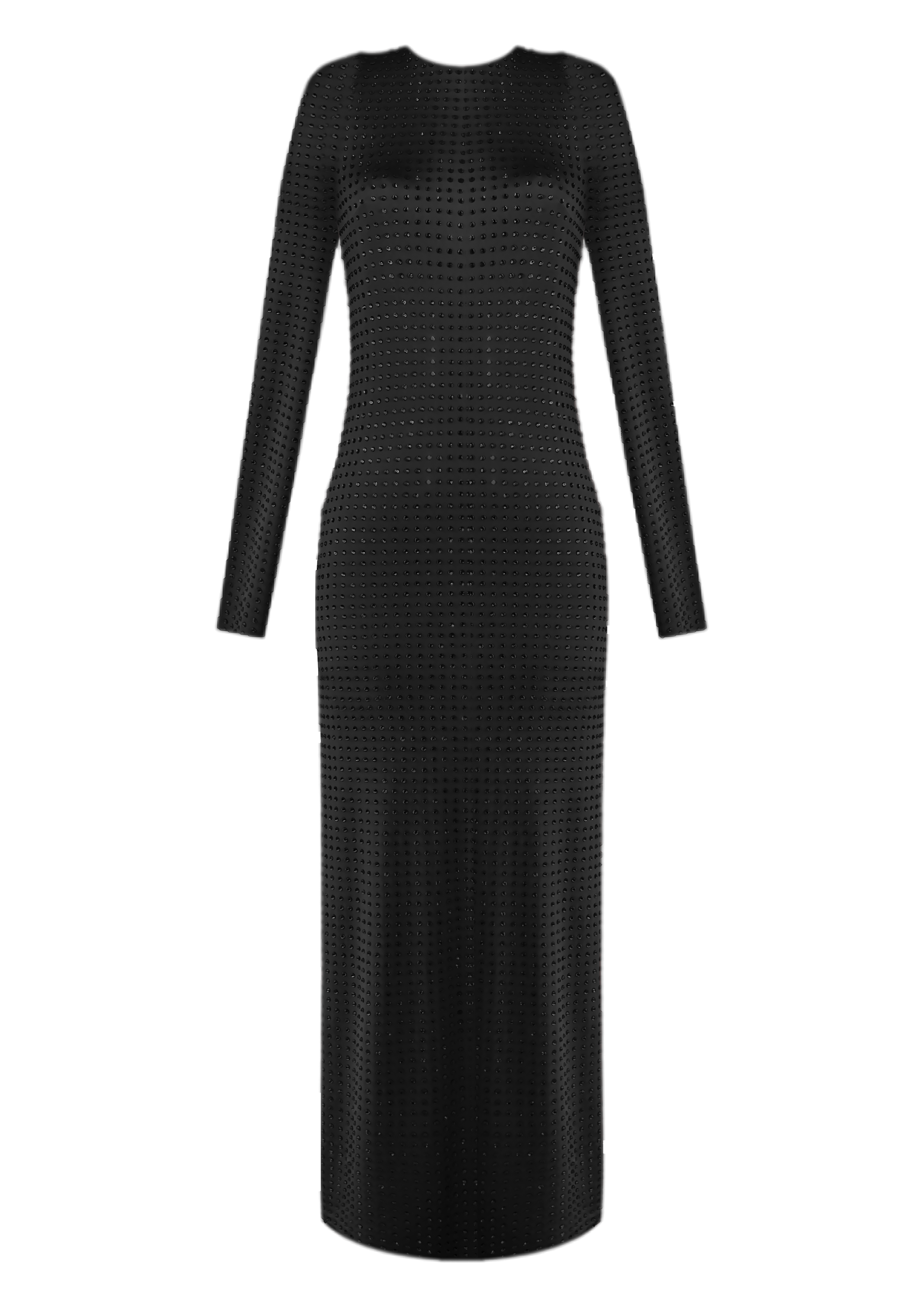 Gigii's Noa Long Sleeve Dress In Black