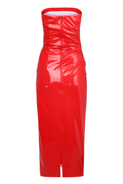 Shop Nué Dakota Dress In Red