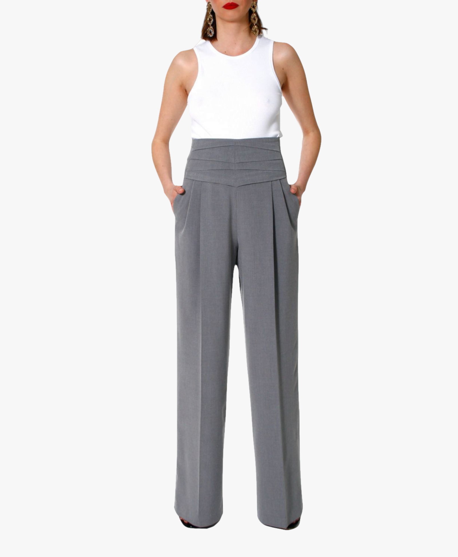 Pants Sofia Wild Dove made by HALEWSKI