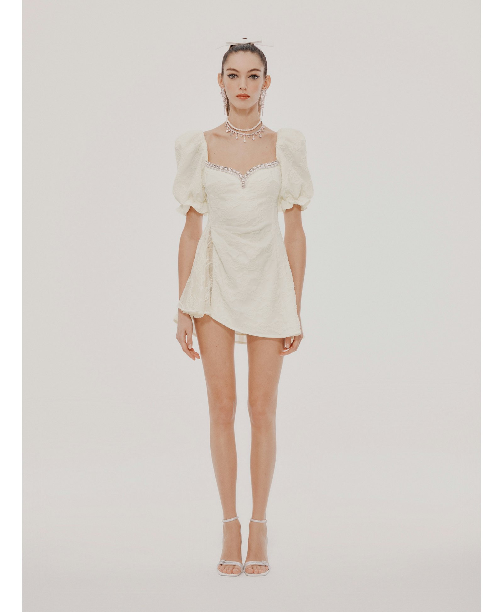 White Ysabella Dress made by Nana Jacqueline