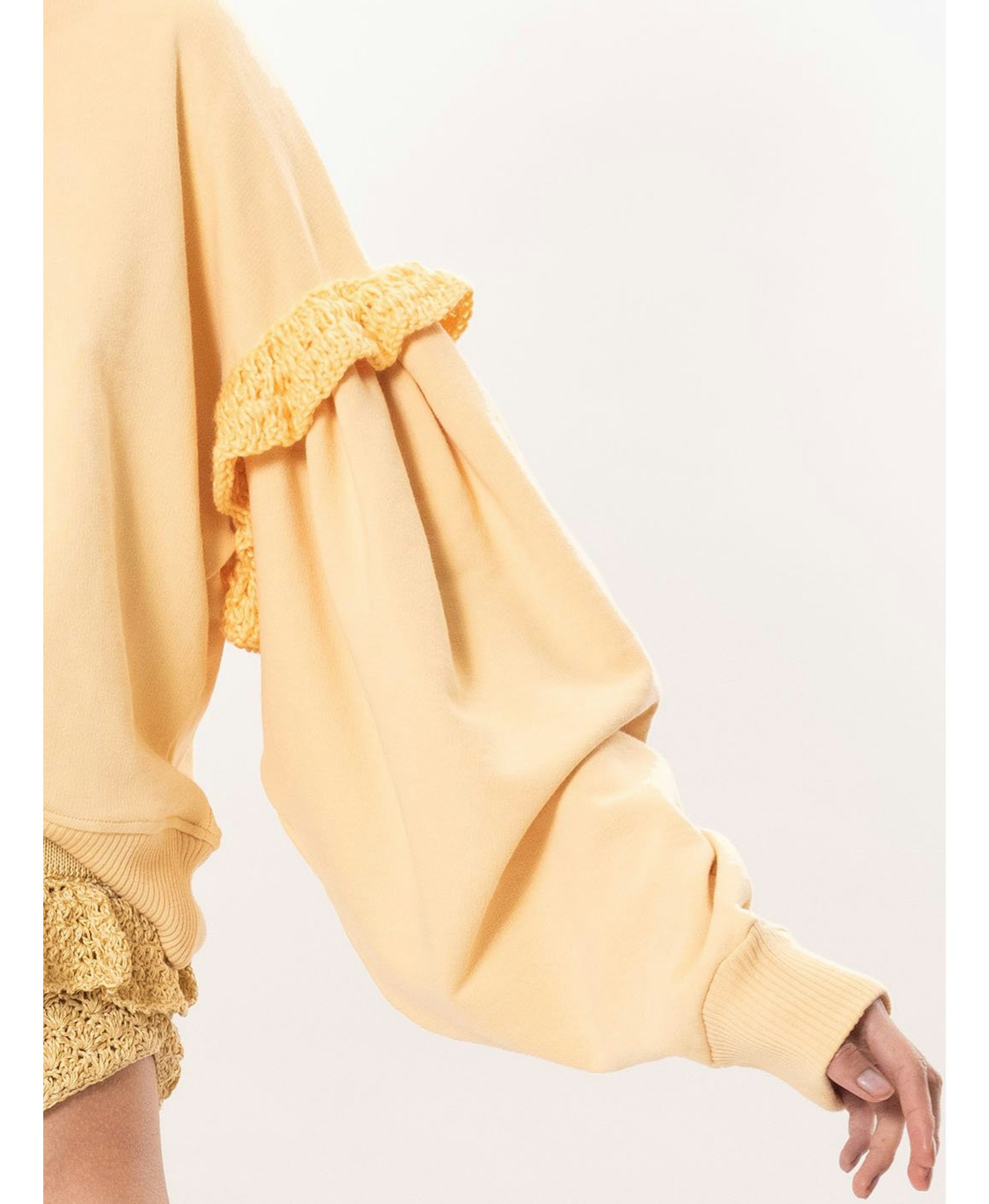 MICHELLE sweatshirt in Yellow made by AYNI