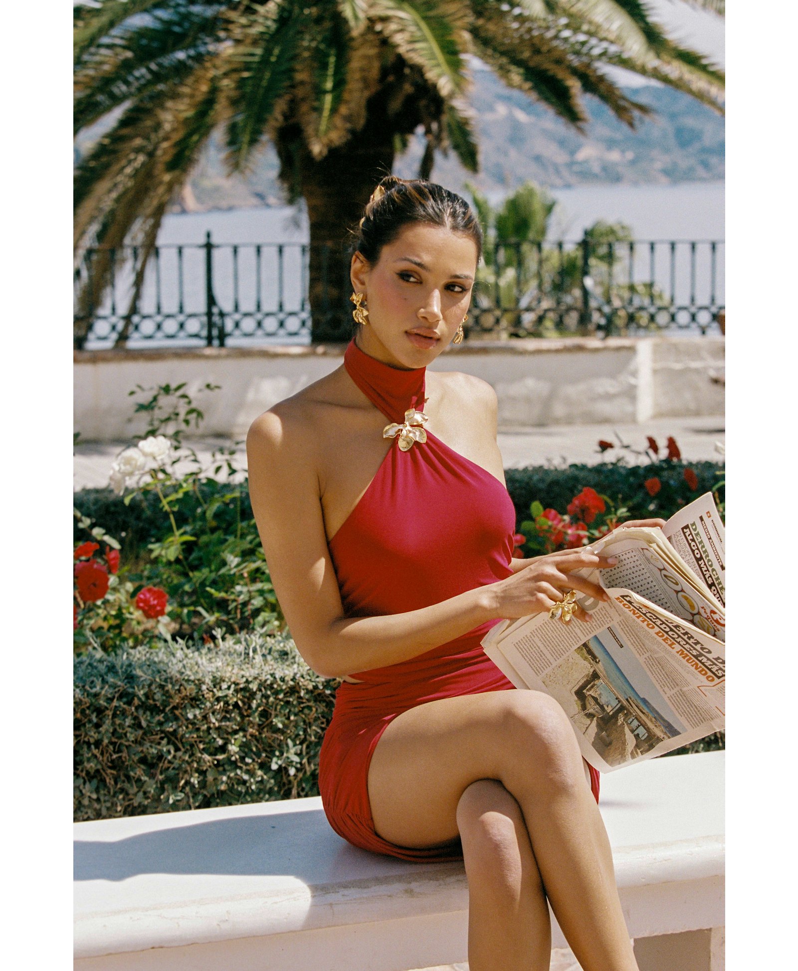 Nova Top (Red) made by Nana Jacqueline