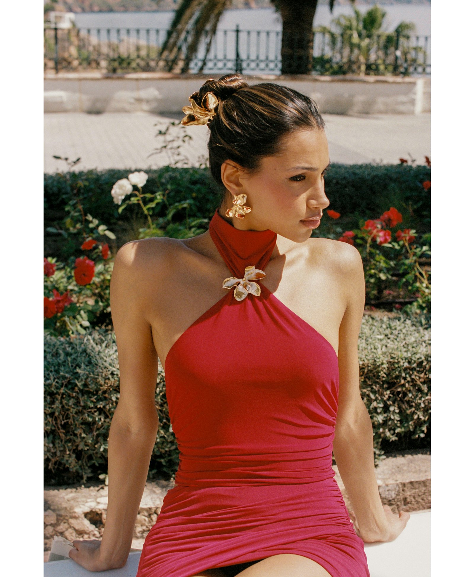 Nova Top (Red) made by Nana Jacqueline