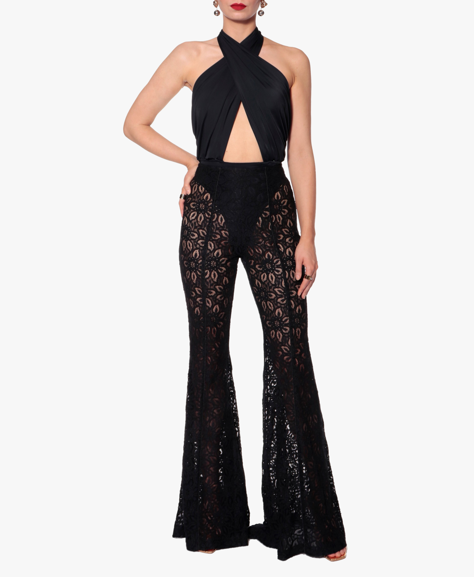 Body Suit Liv Black made by HALEWSKI