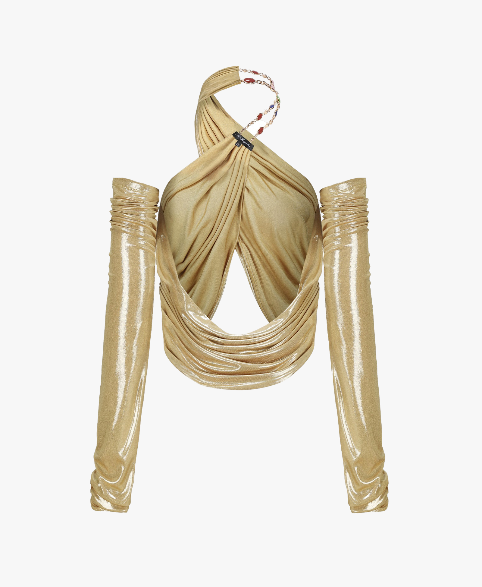 Amina Top (Gold) made by Nana Jacqueline