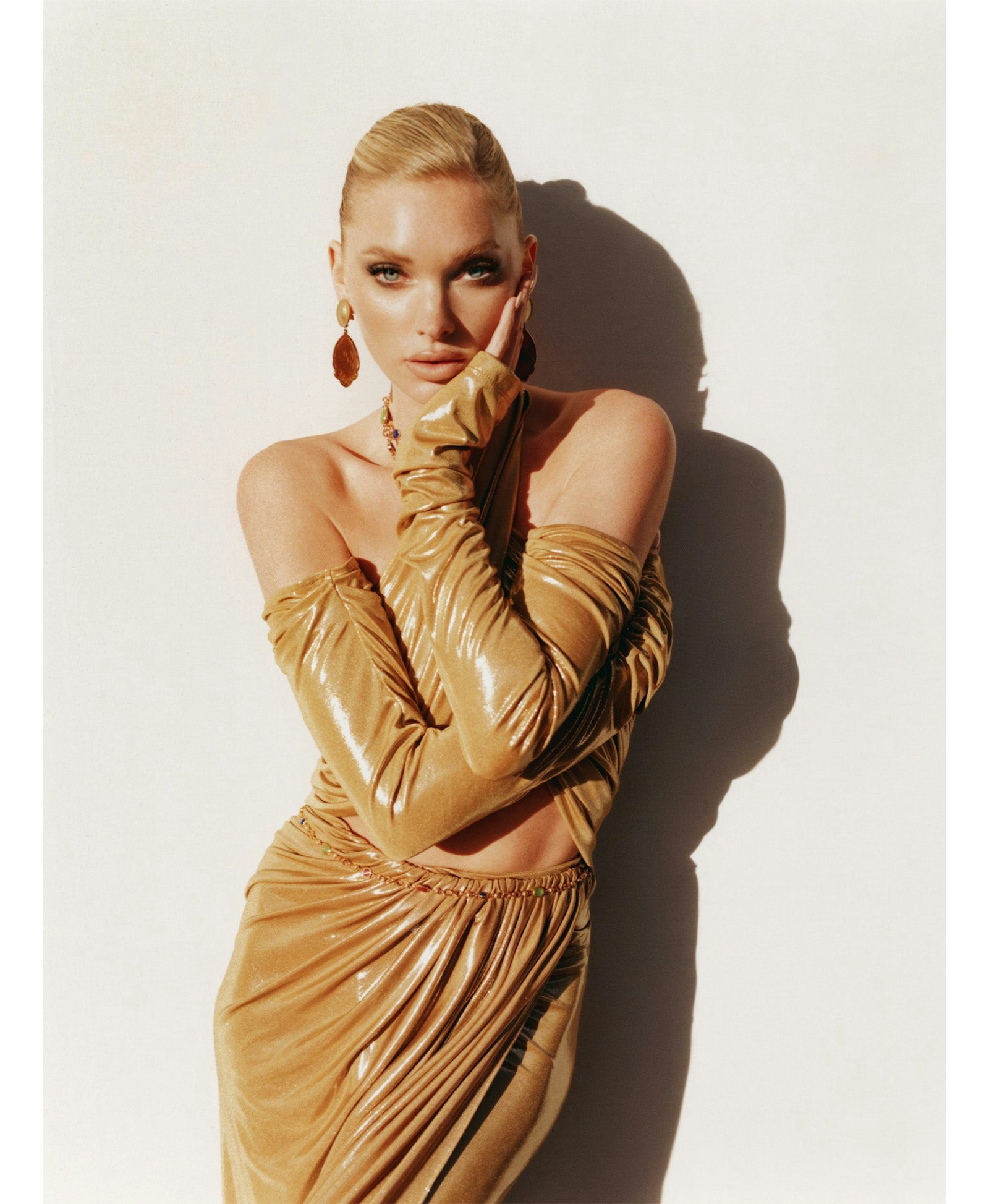 Amina Top (Gold) made by Nana Jacqueline