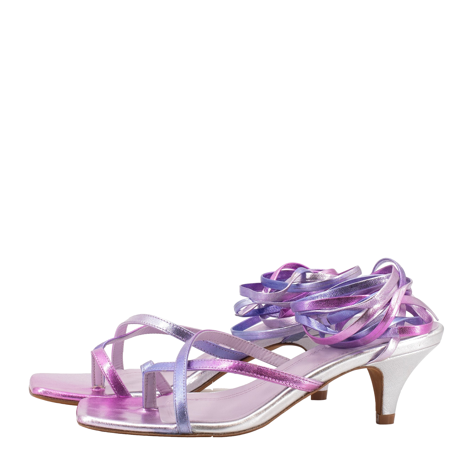 Shop Toral Mauve Sandals In Purple