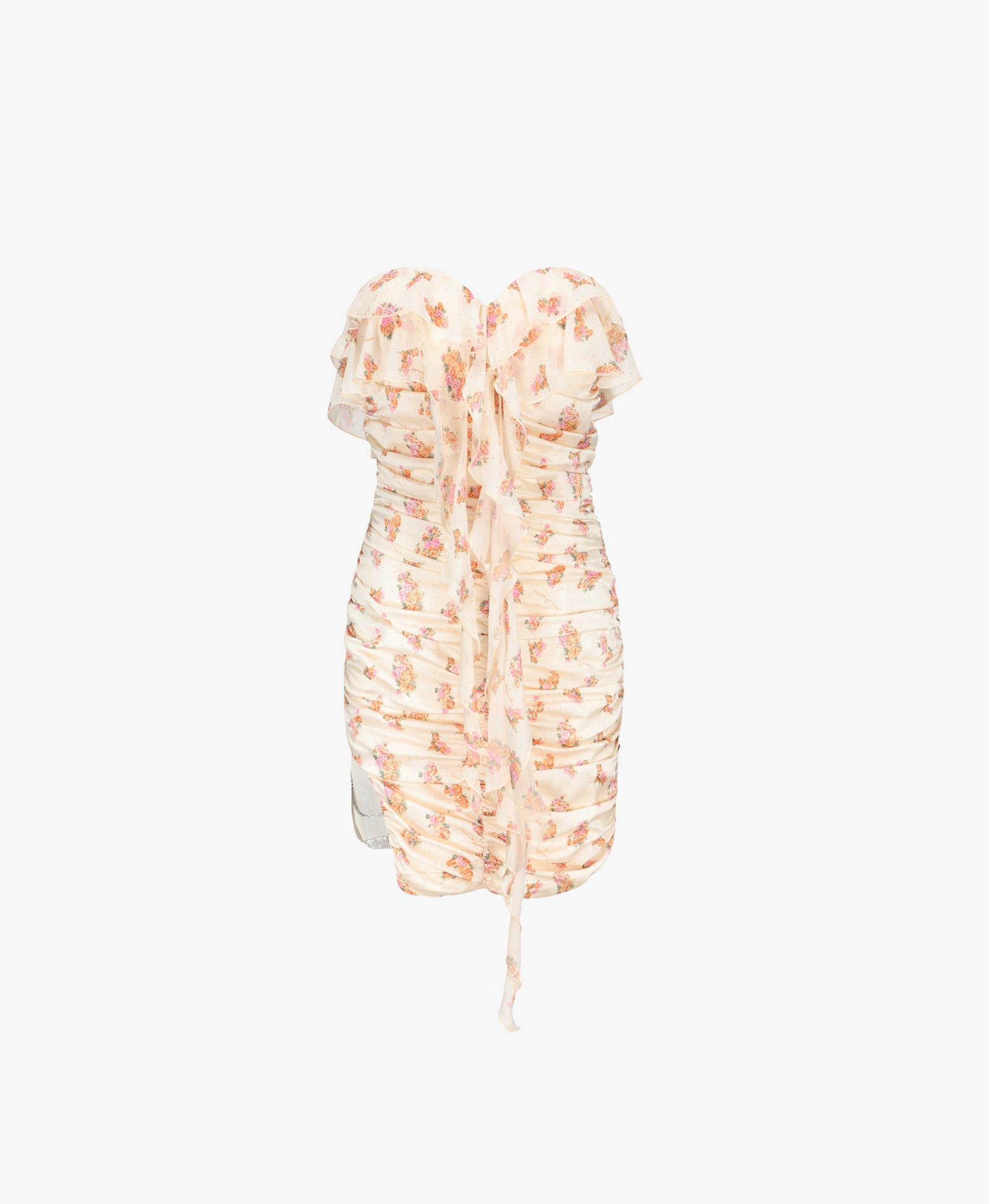 Bri Dress (Yellow) (Final Sale) in White made by Nana Jacqueline