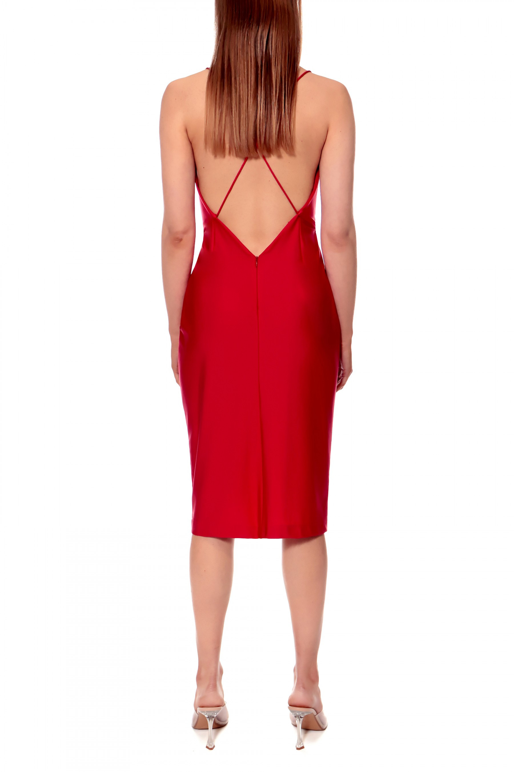Shop Aggi Dress Kim Red