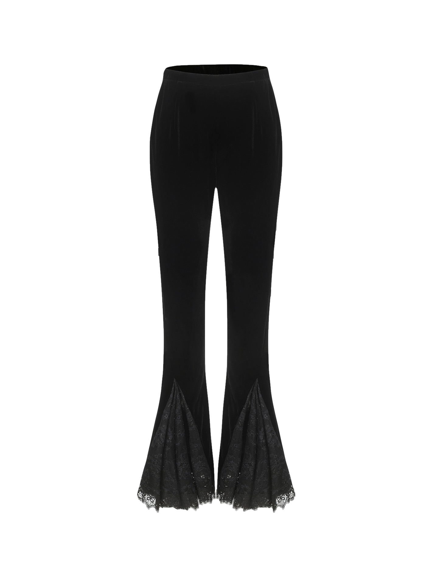 Nana Jacqueline Daphne Velvet Trousers (black)