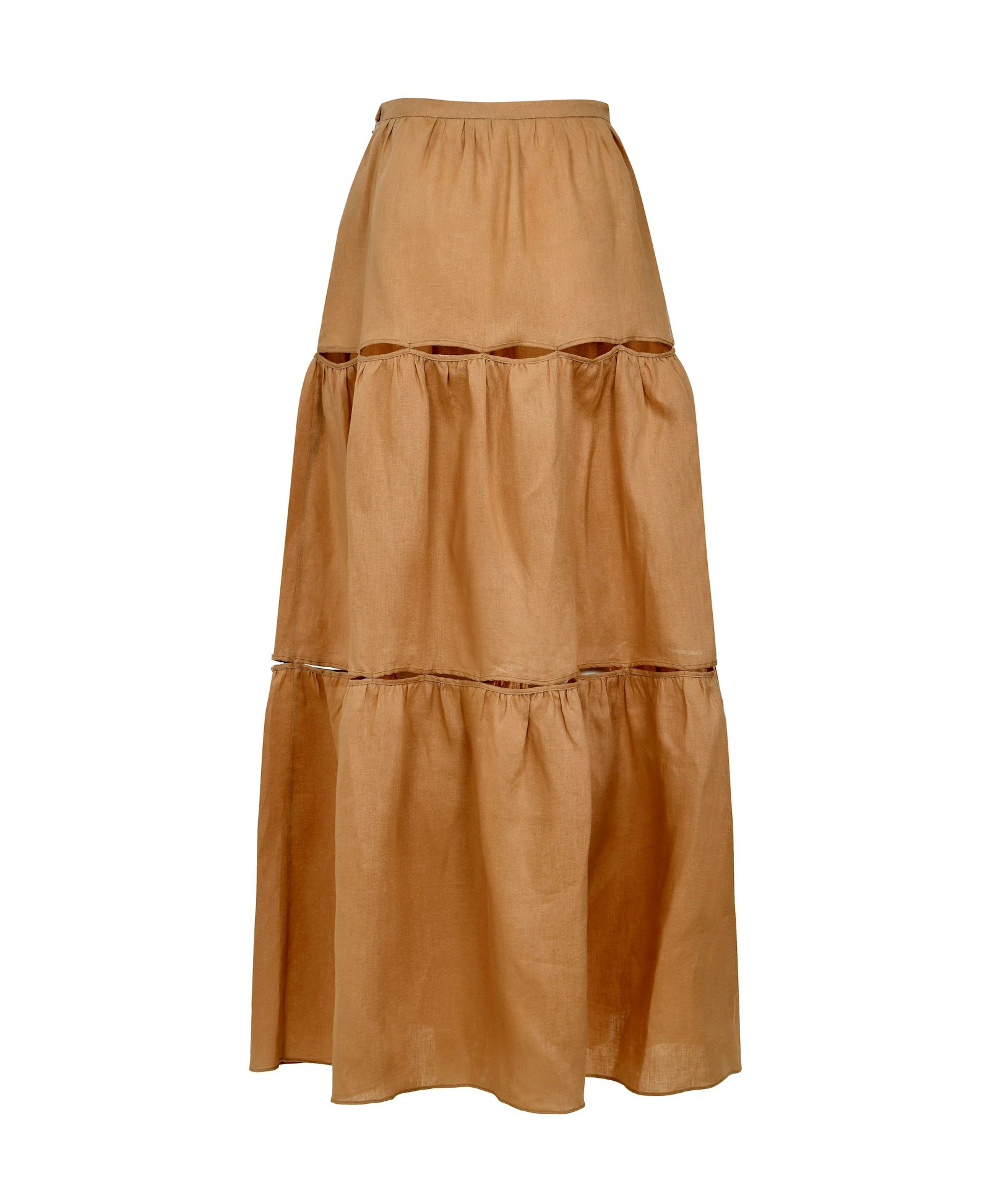 Campesina 100% Linen Skirt - Miel made by Francesca Miranda