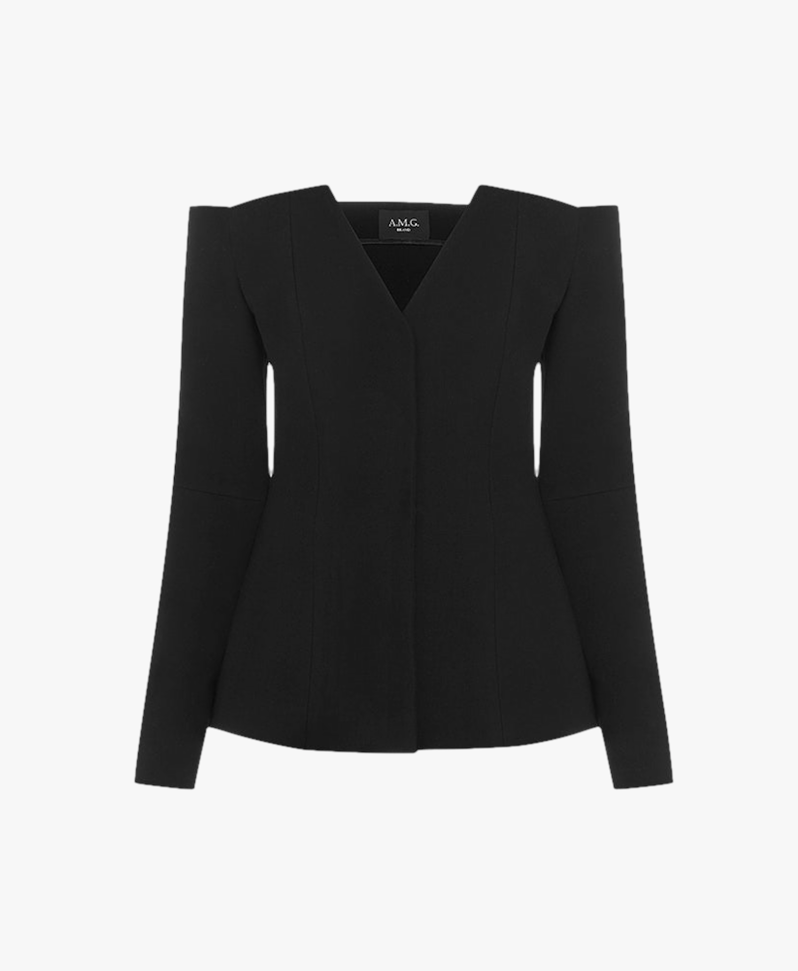 Off-shoulders jacket made by A.M.G