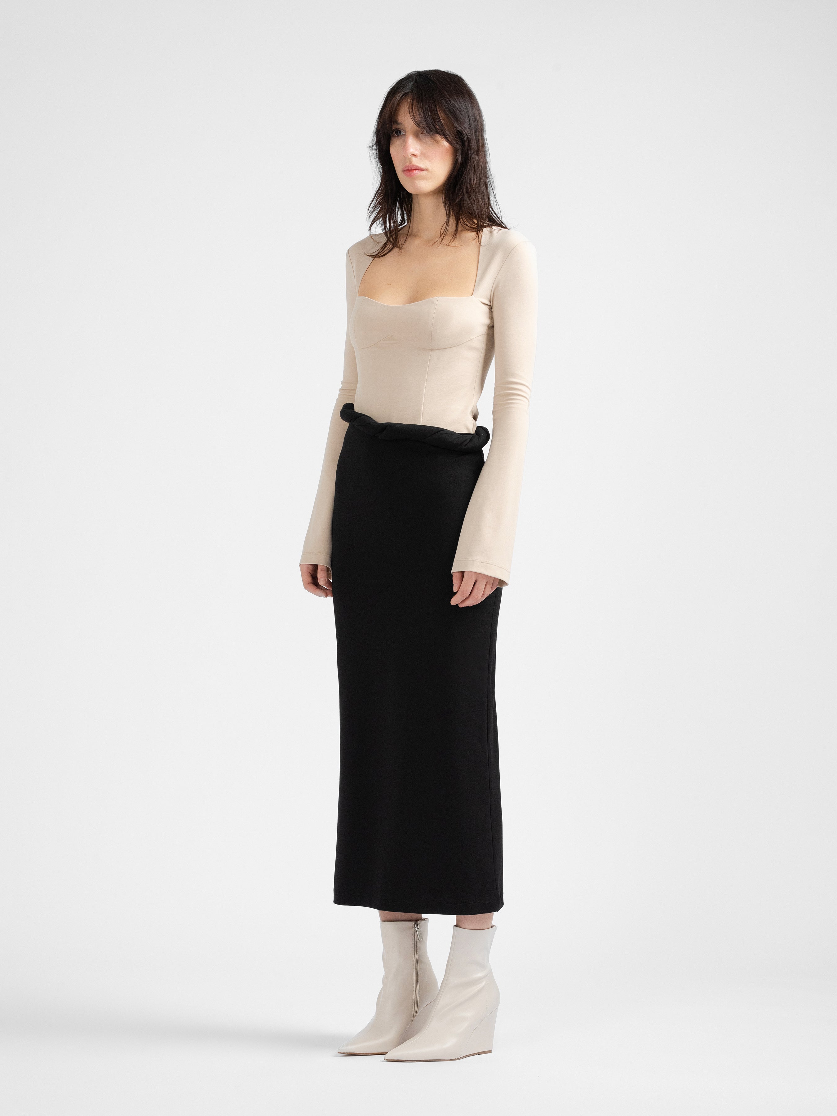 Shop Divalo Draas Jersey Skirt