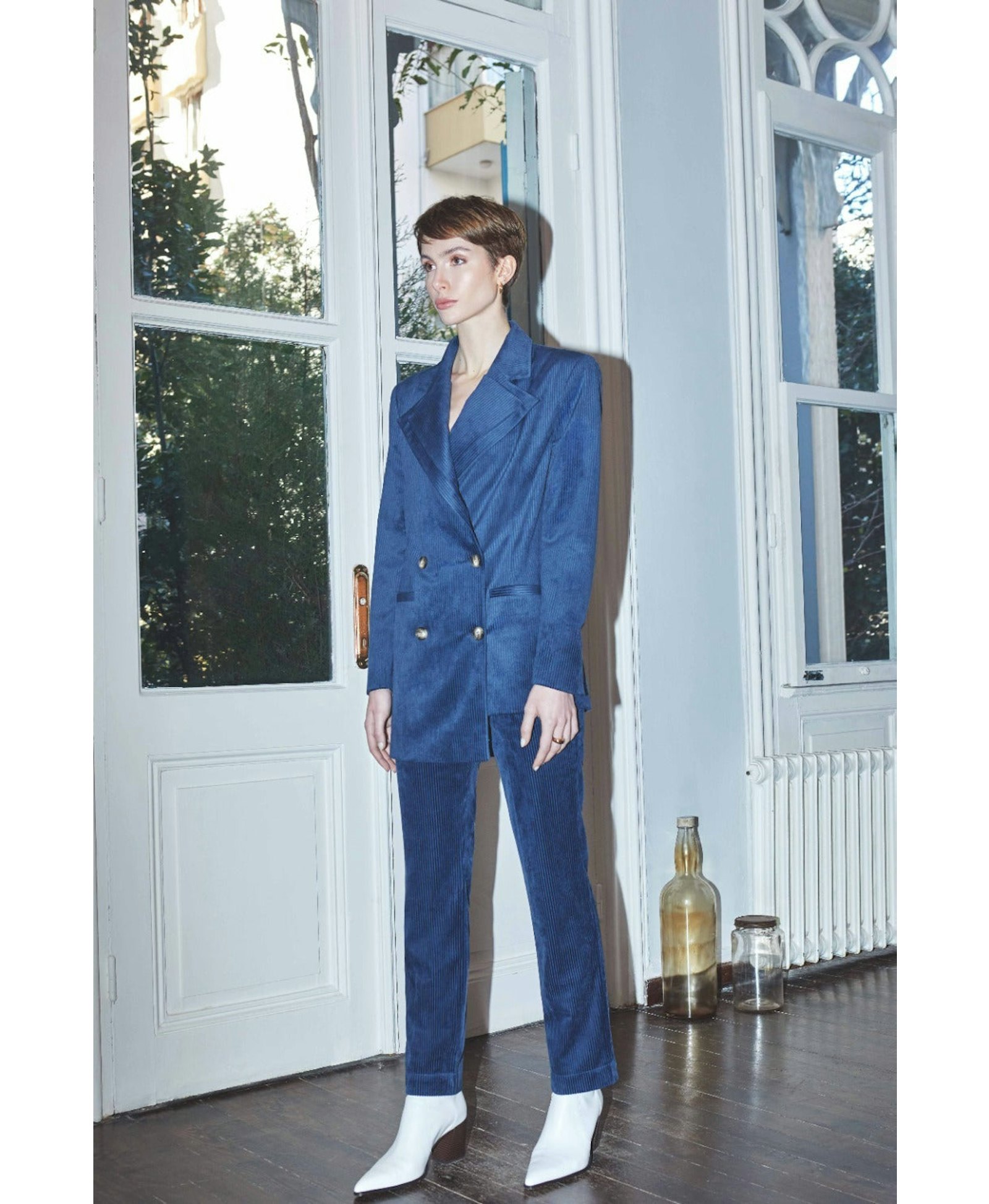Bicolle Corduroy Jacket made by Nazli Ceren