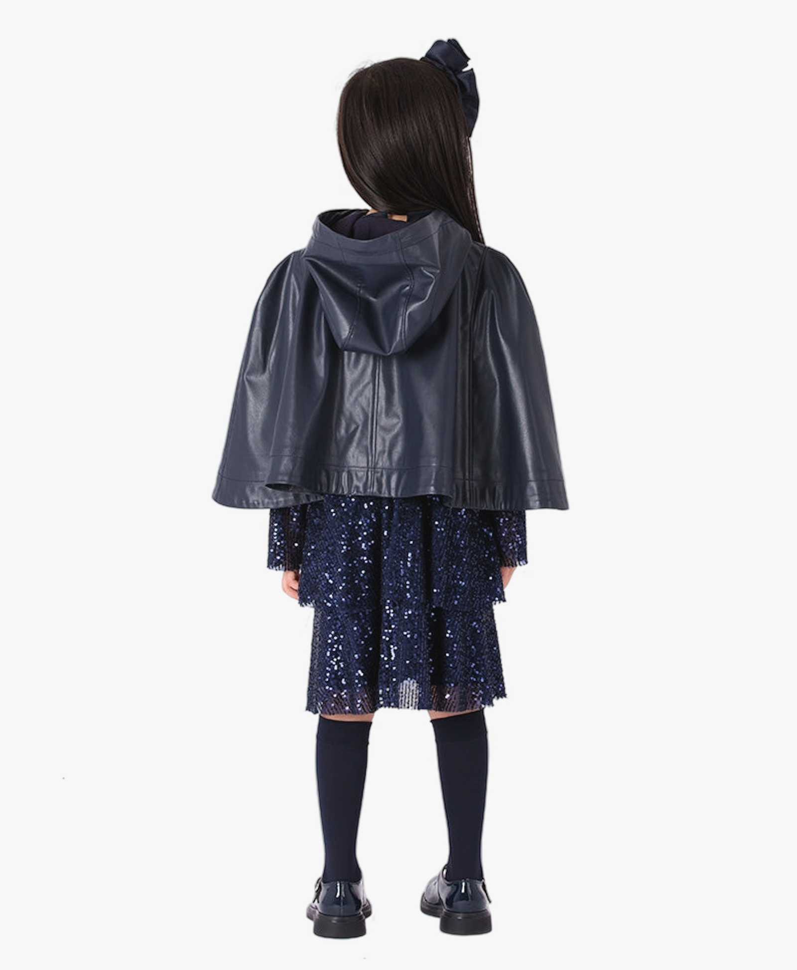 Designer's Leather Girls Jacket made by Mama Luma