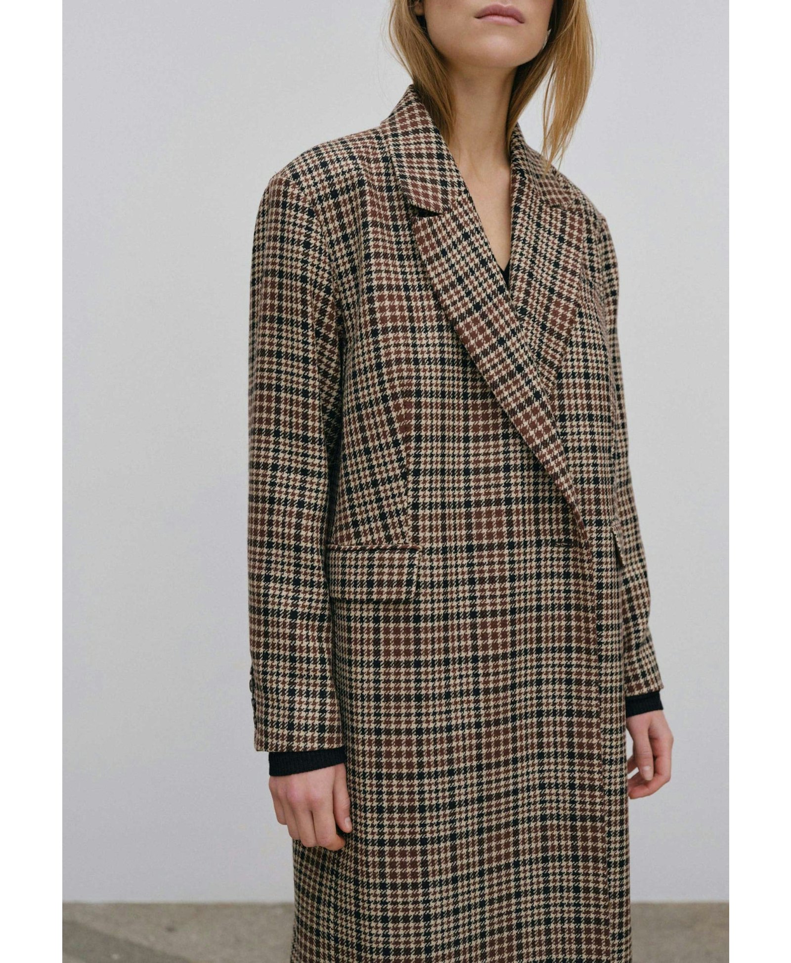 Wanda Wool Coat - Checks made by HERSKIND