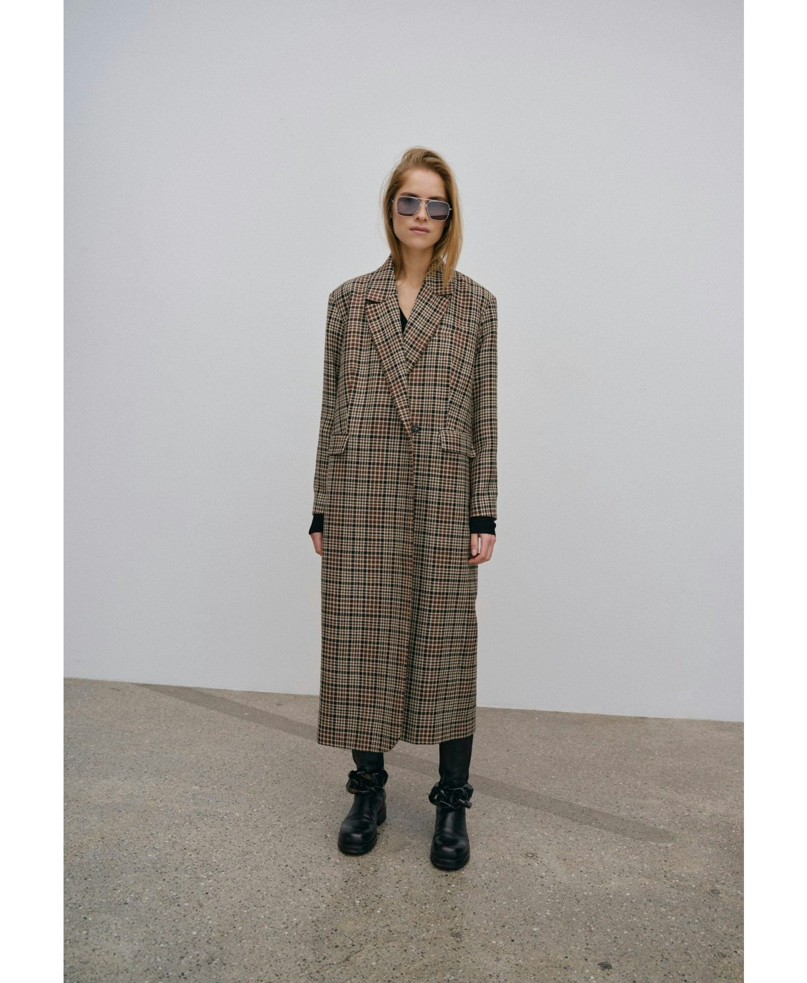 Wanda Wool Coat - Checks made by HERSKIND