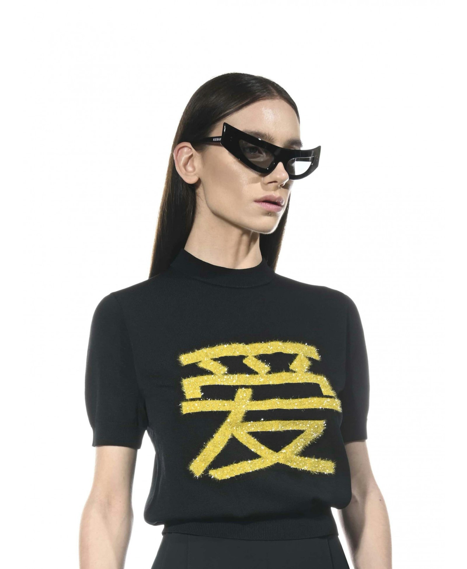 CAT-EYE SUNGLASSES made by KEBURIA