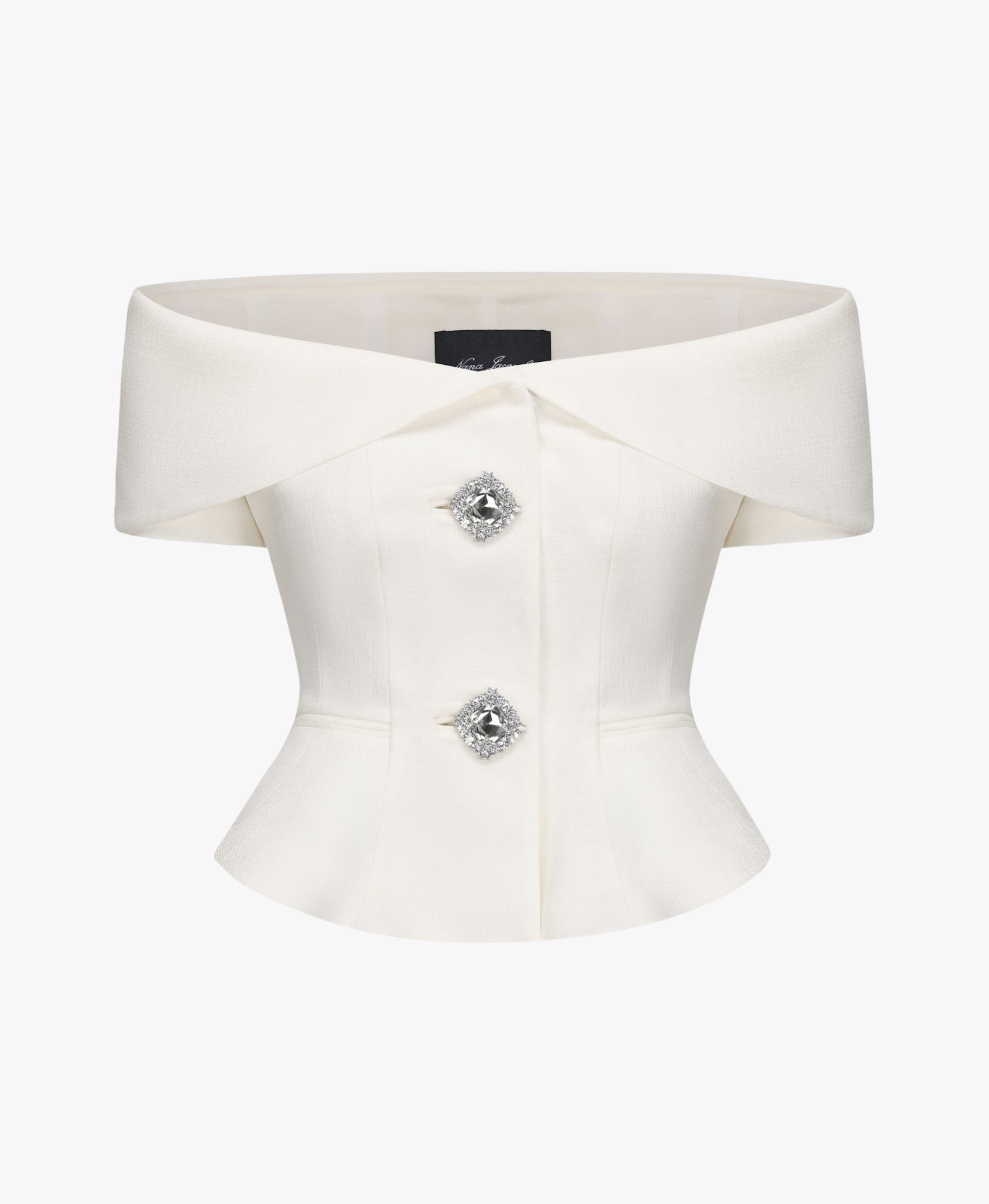 Blakely Top (White) made by Nana Jacqueline