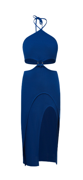 Divalo Syel Dress In Blue