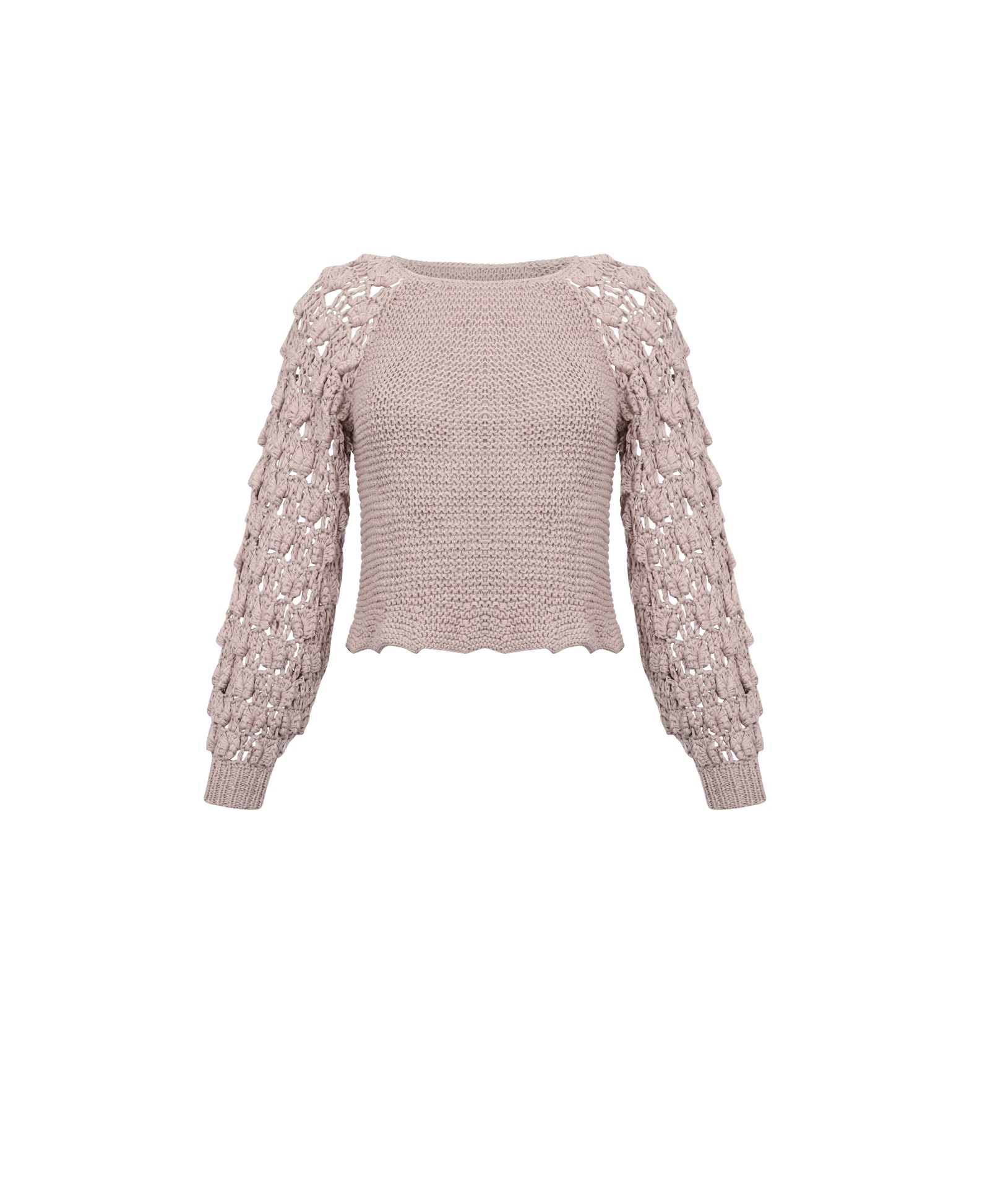 CLARA sweater in Pink made by AYNI
