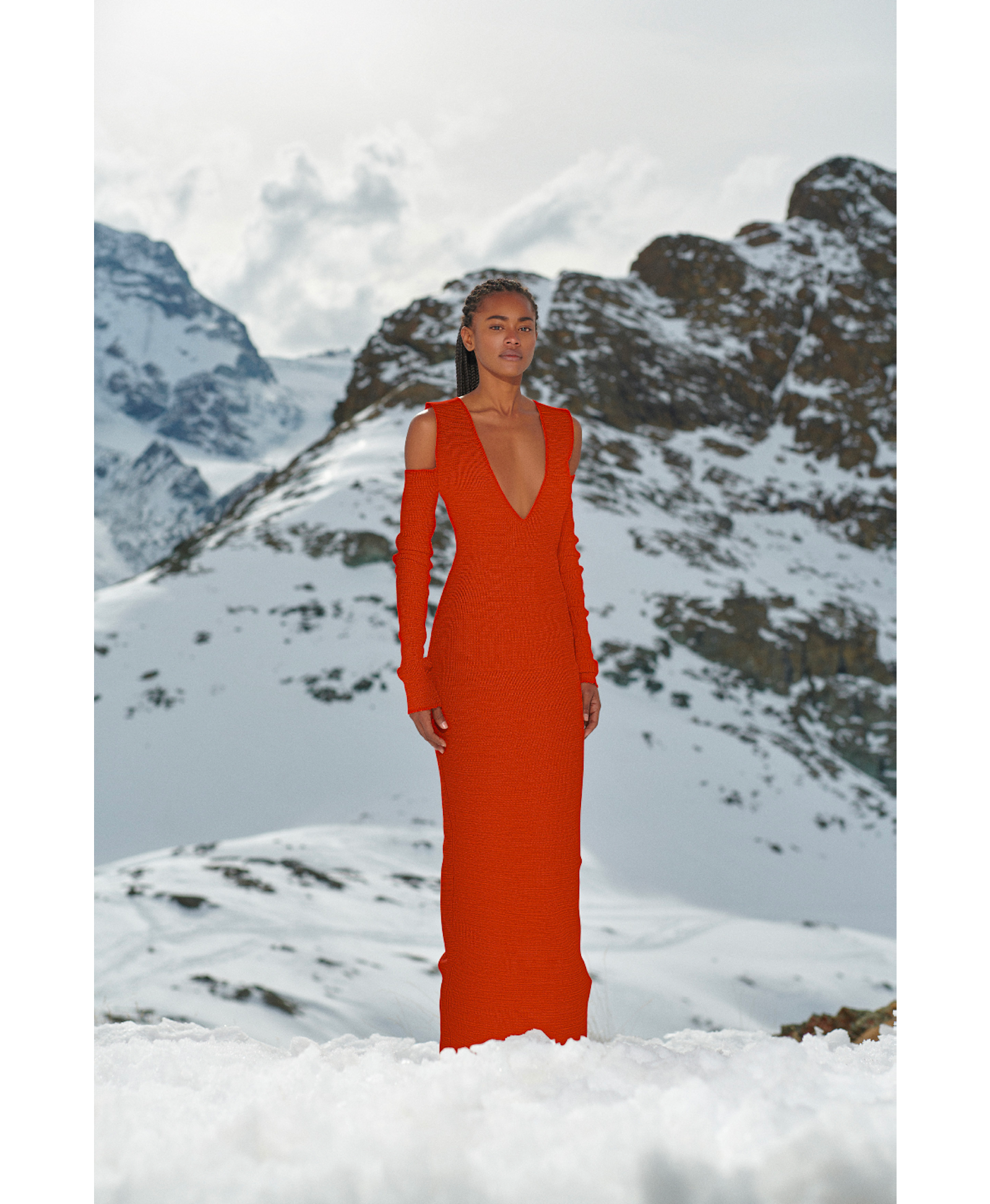 Eloisa Dress in Red made by BAOBAB