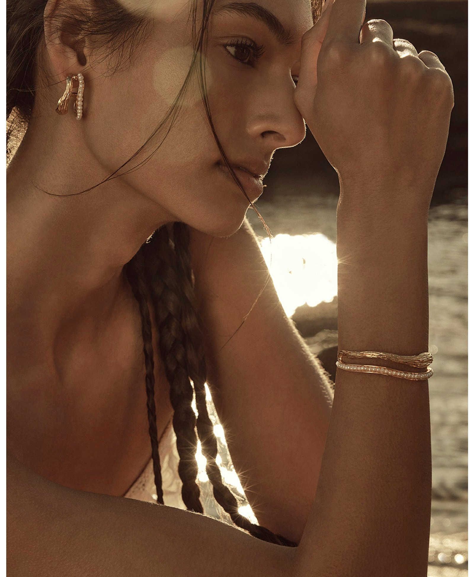 Gisele Earrings made by Amber Sceats