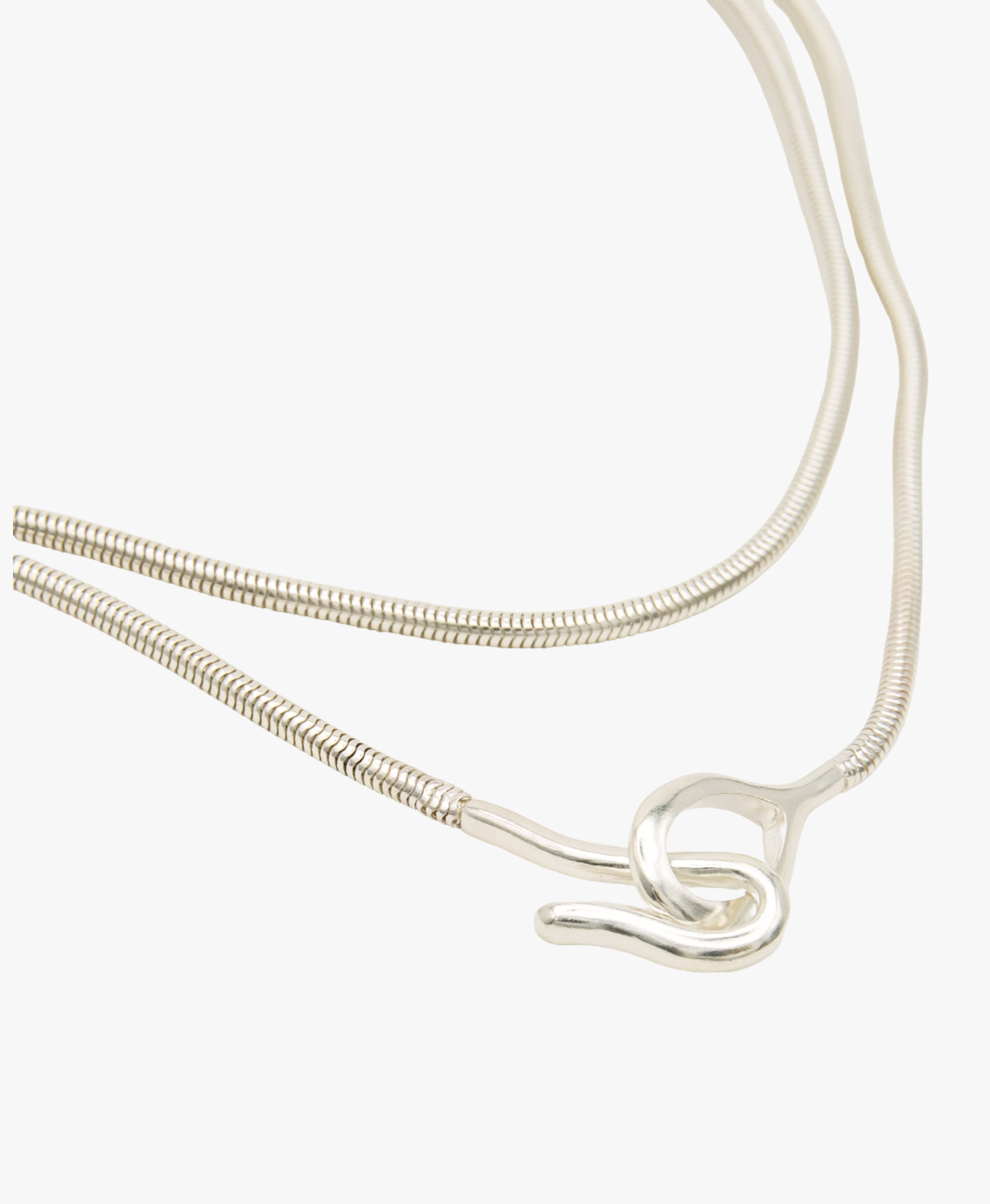 SOL POENTE NECKLACE SILVER made by Carolina De Barros