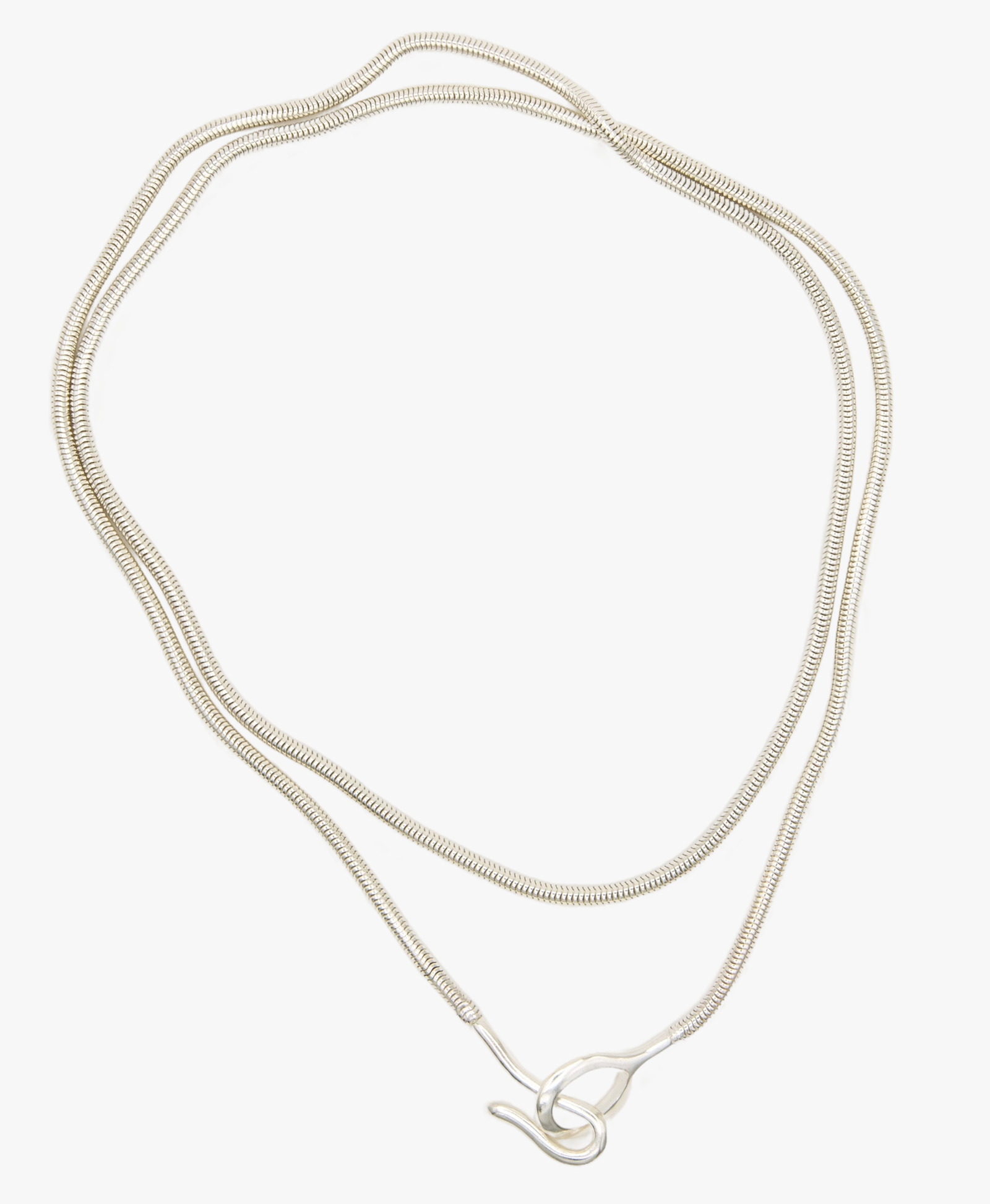 SOL POENTE NECKLACE SILVER made by Carolina De Barros