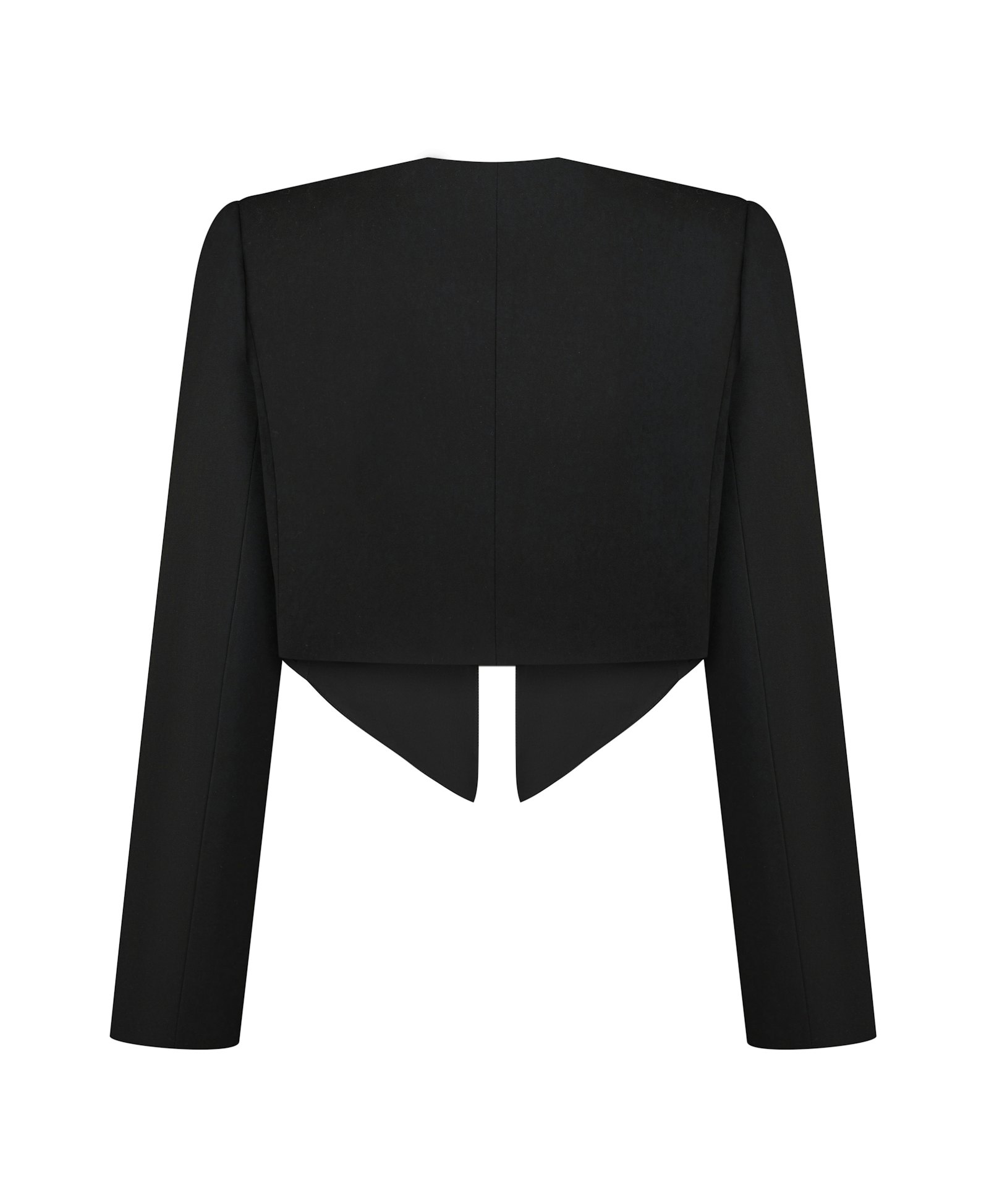 Cropped Crystal-Embellished Blazer made by NDS The Label