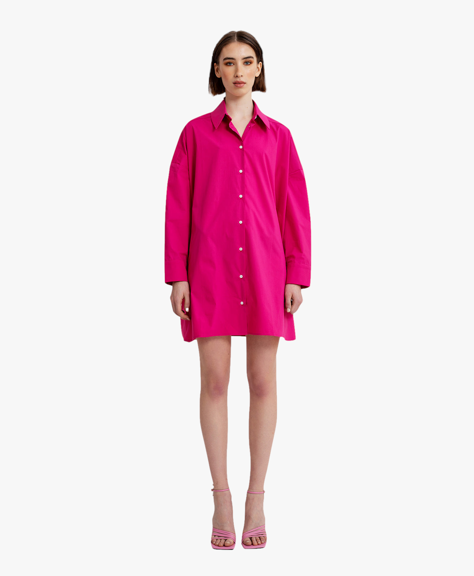 Saige Dress in Pink made by AÉRYNE