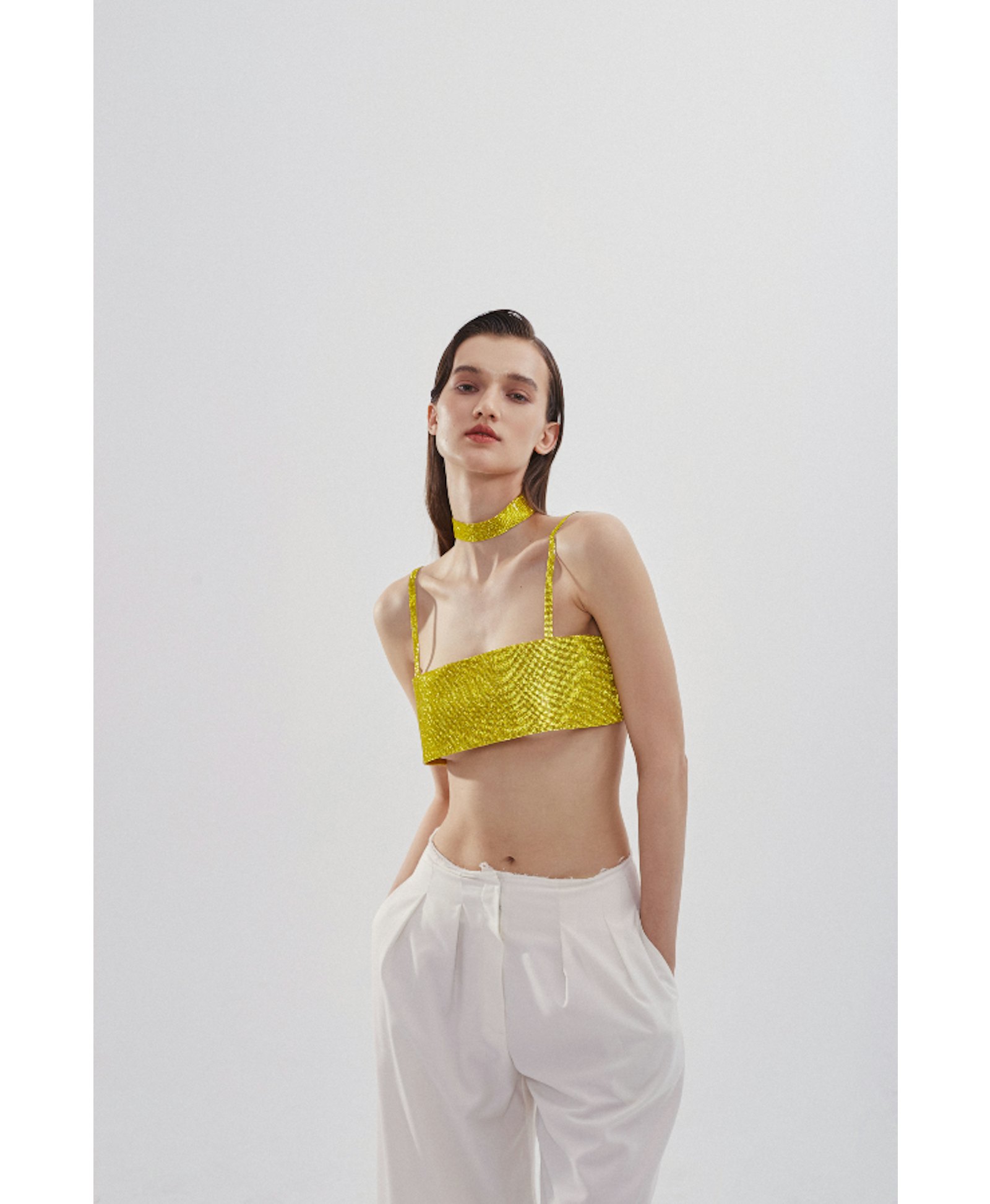 Charlotte Top Vibrant Yellow made by NUÉ