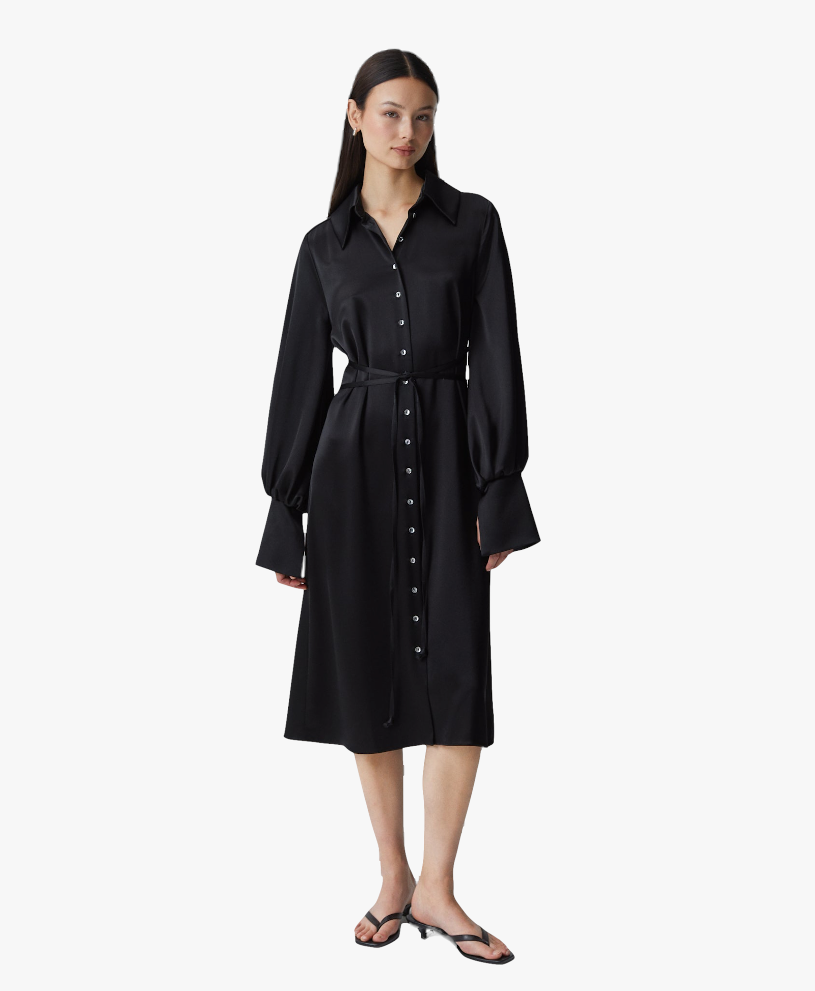 Nikita Dress in Black made by AÉRYNE