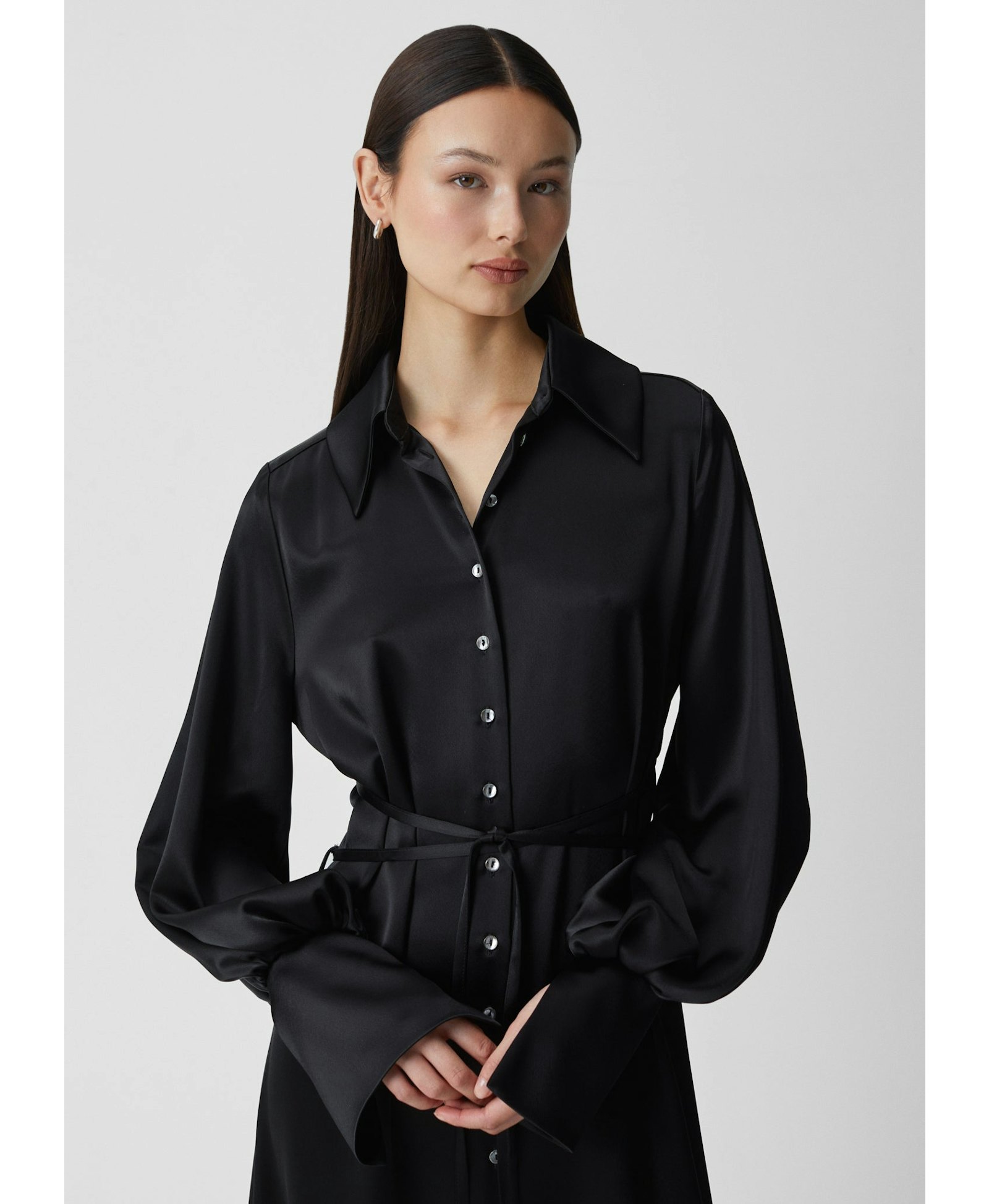 Nikita Dress in Black made by AÉRYNE