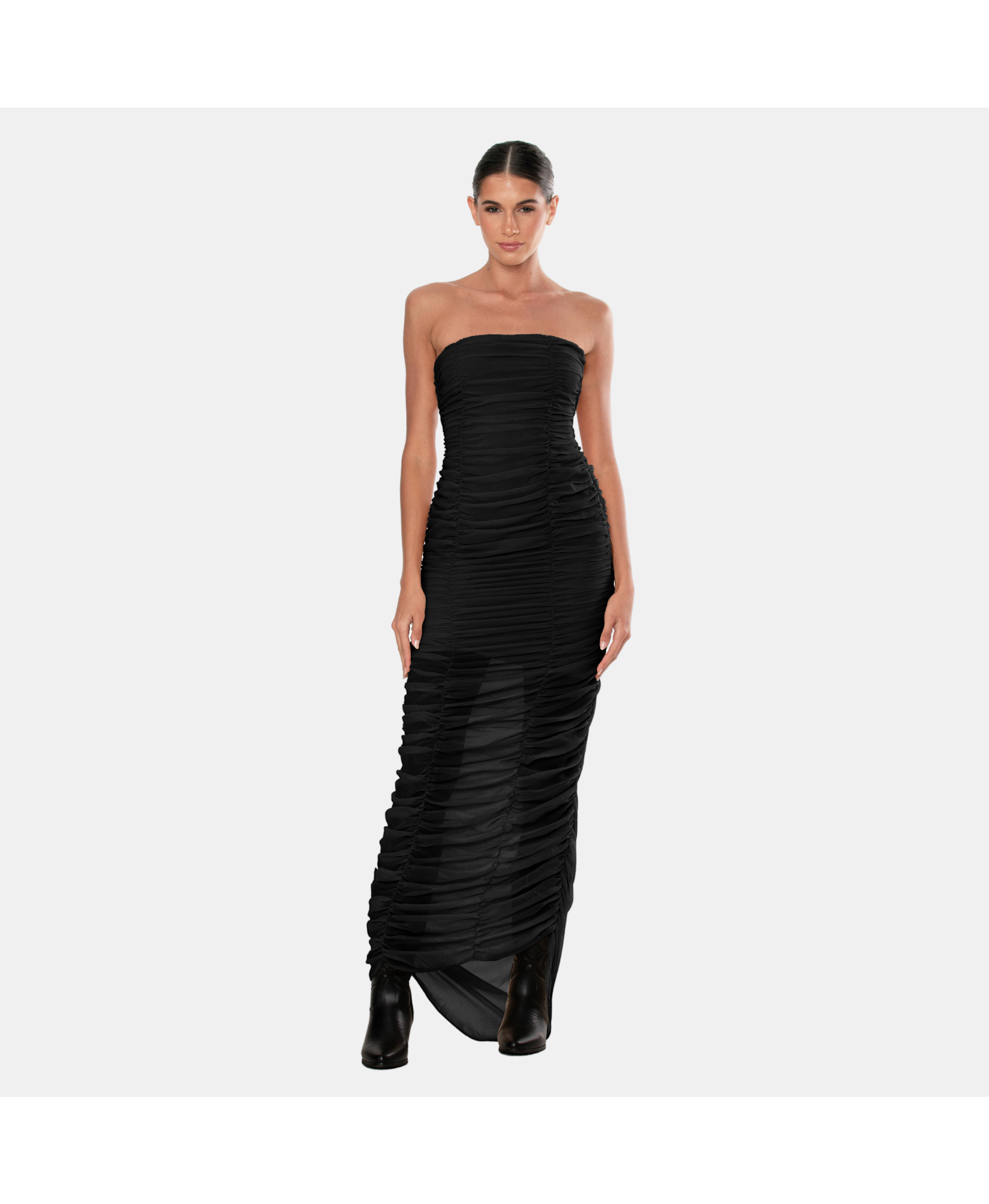 SANDY Chiffon Maxi Dress made by OW Collection