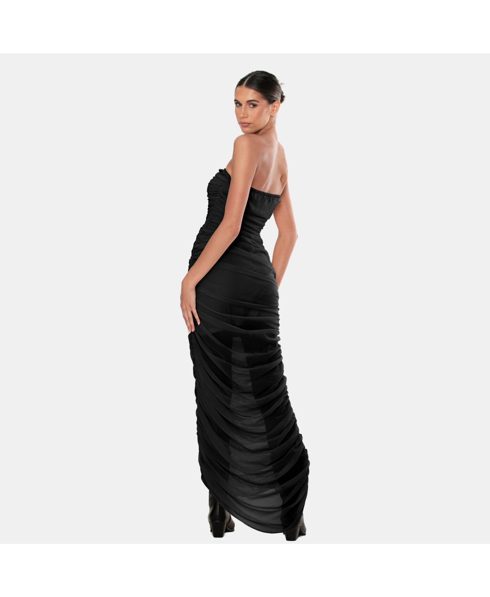 SANDY Chiffon Maxi Dress made by OW Collection