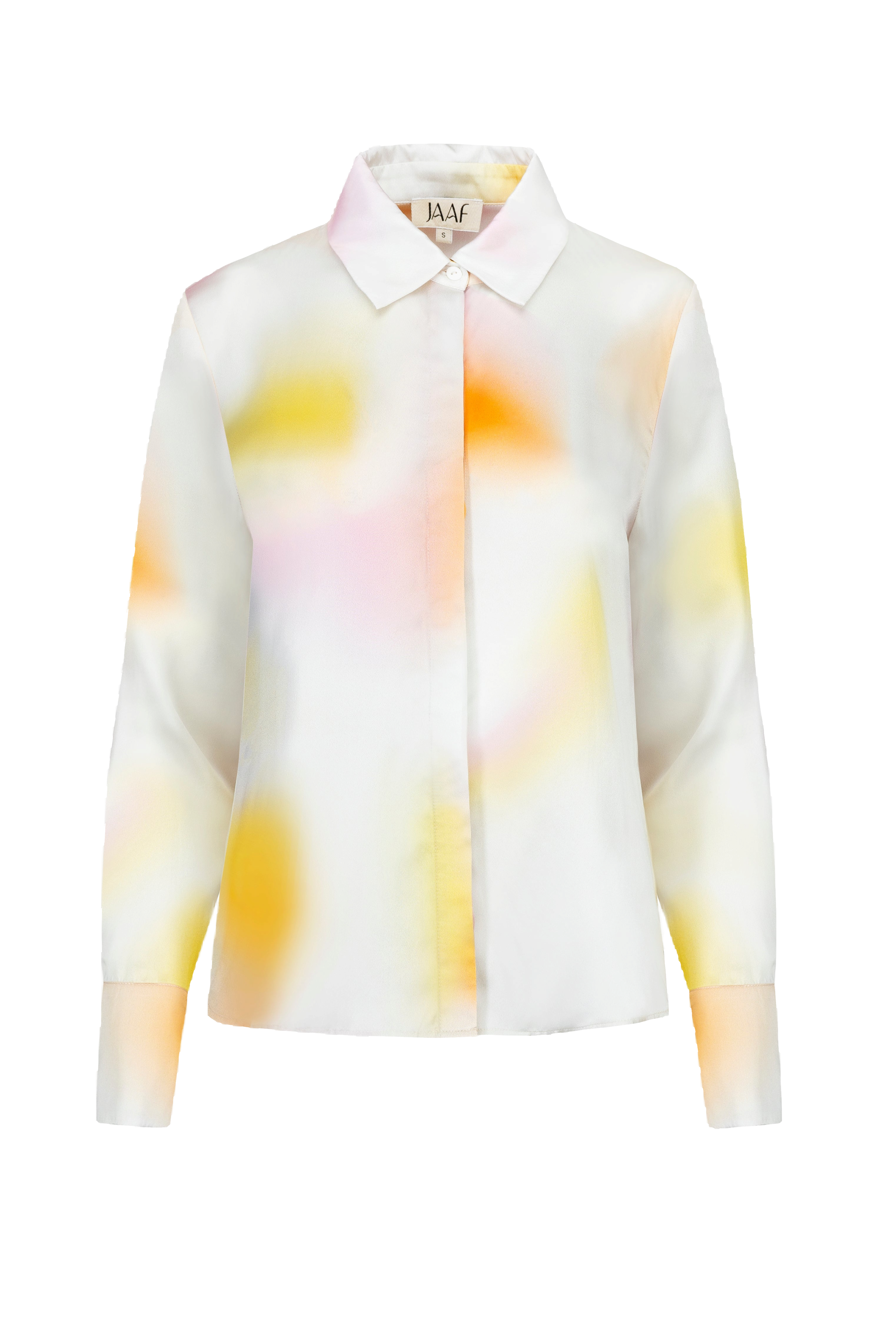 Jaaf Relaxed Shirt In Aura Light Print In Multi Color