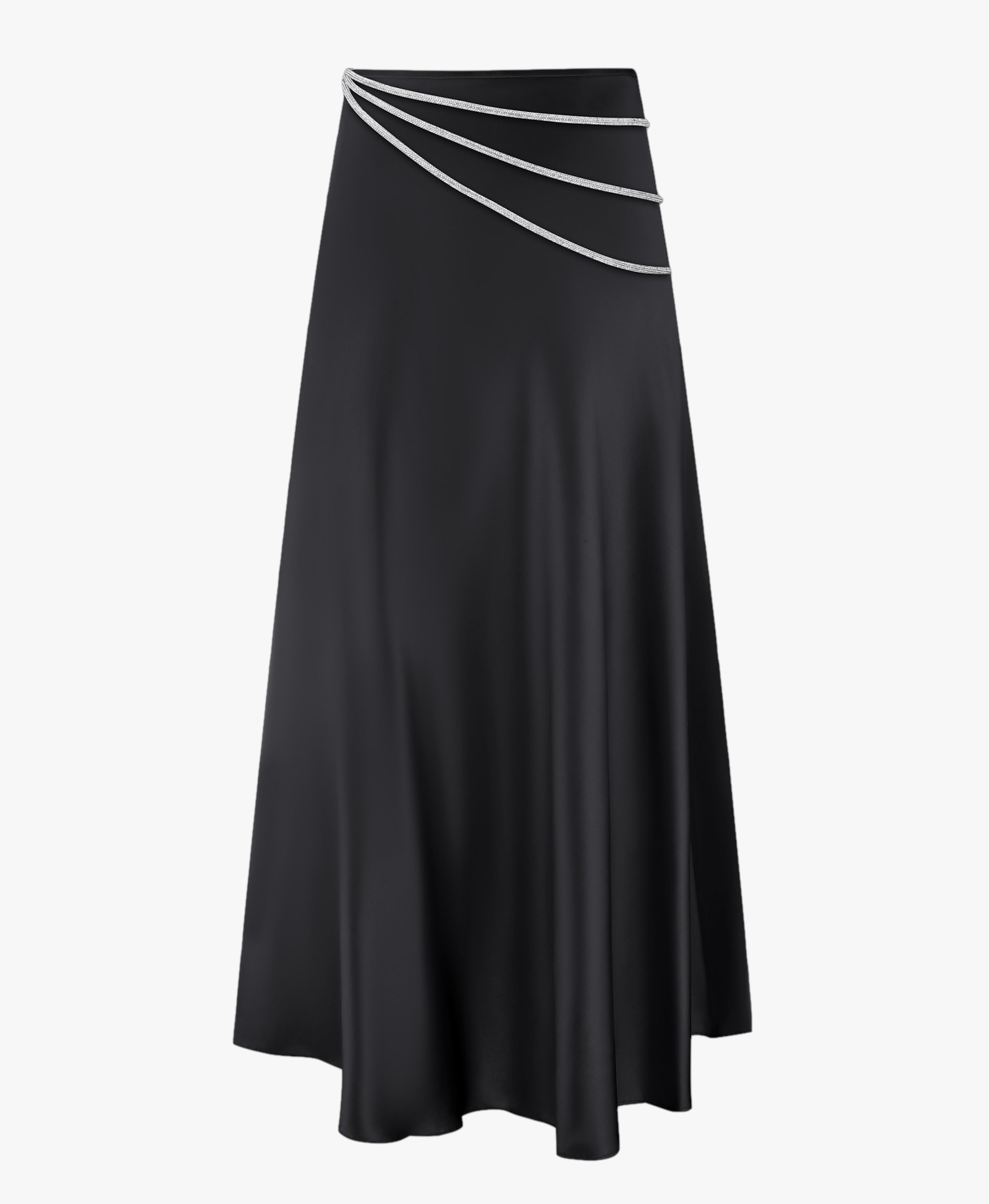 Laetitia silk skirt made by NUÉ
