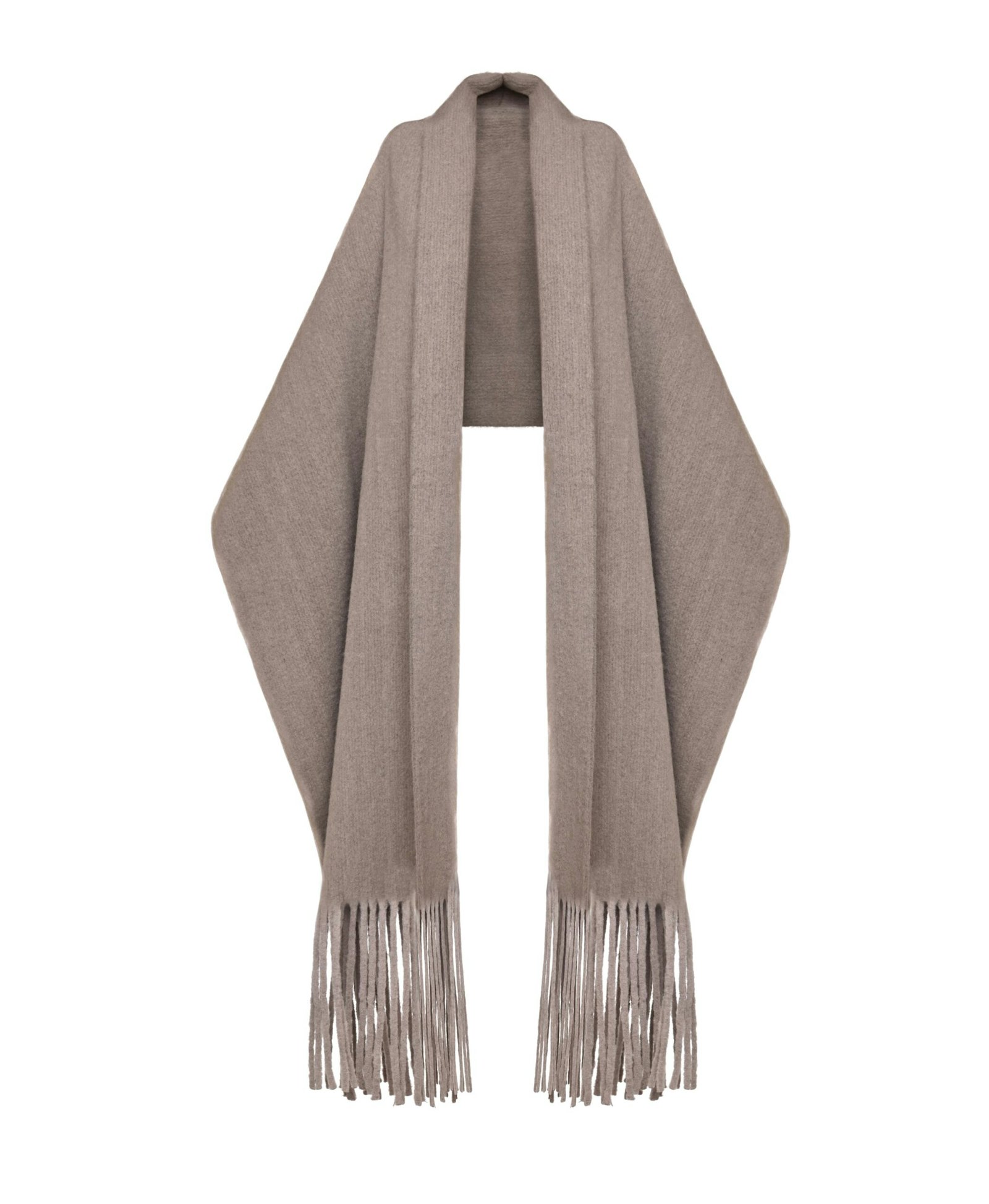 Two-piece poncho made by Maria Kokhia