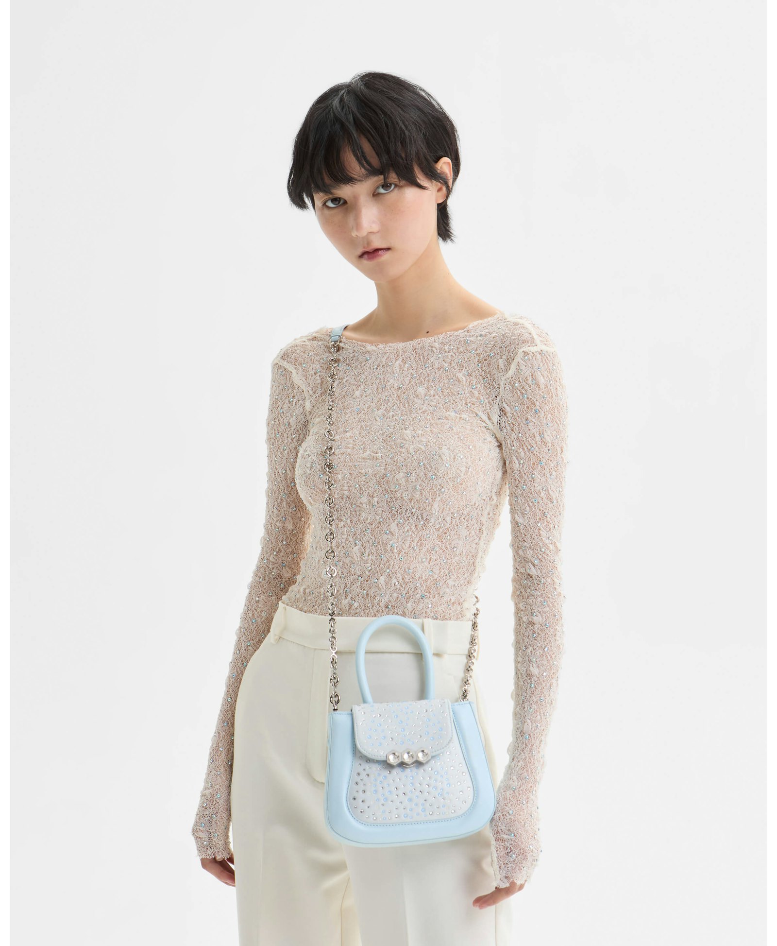 Mini Jill Crystal Baby Blue made by Mietis