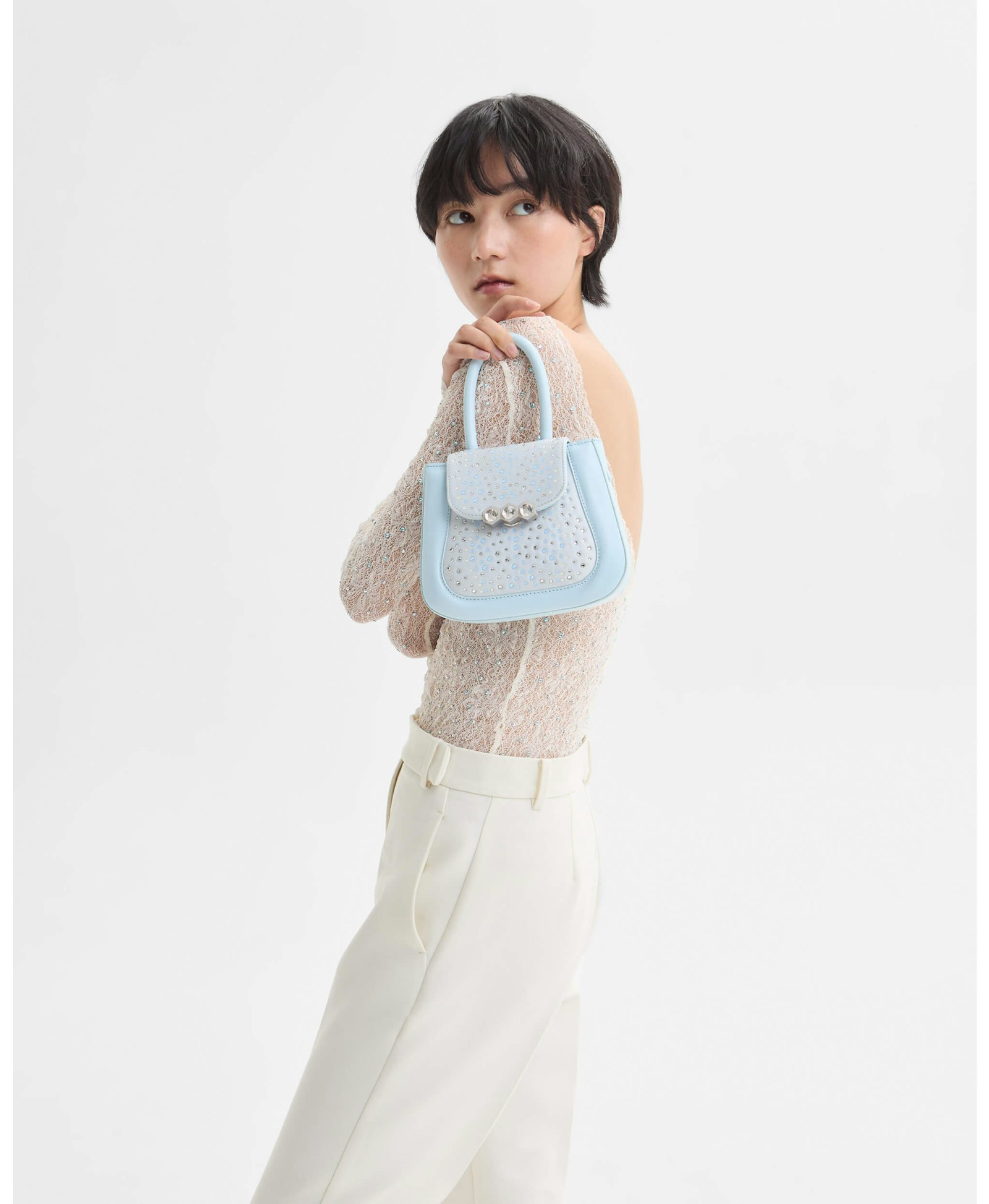 Mini Jill Crystal Baby Blue made by Mietis