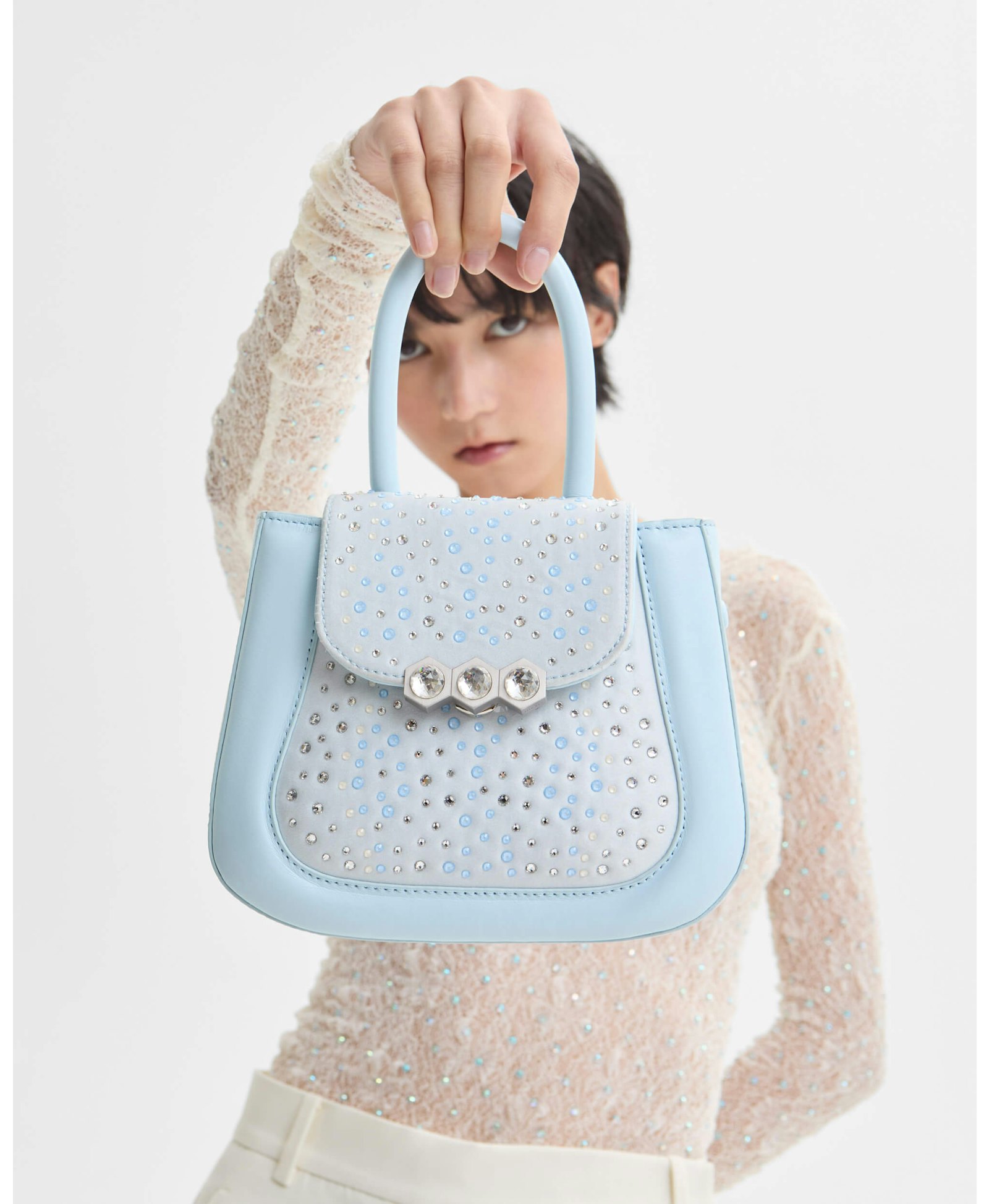 Mini Jill Crystal Baby Blue made by Mietis