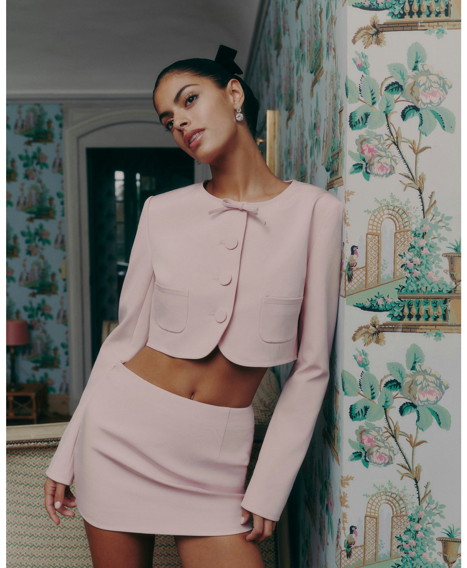 Gigi Jacket (Pink) made by Nana Jacqueline