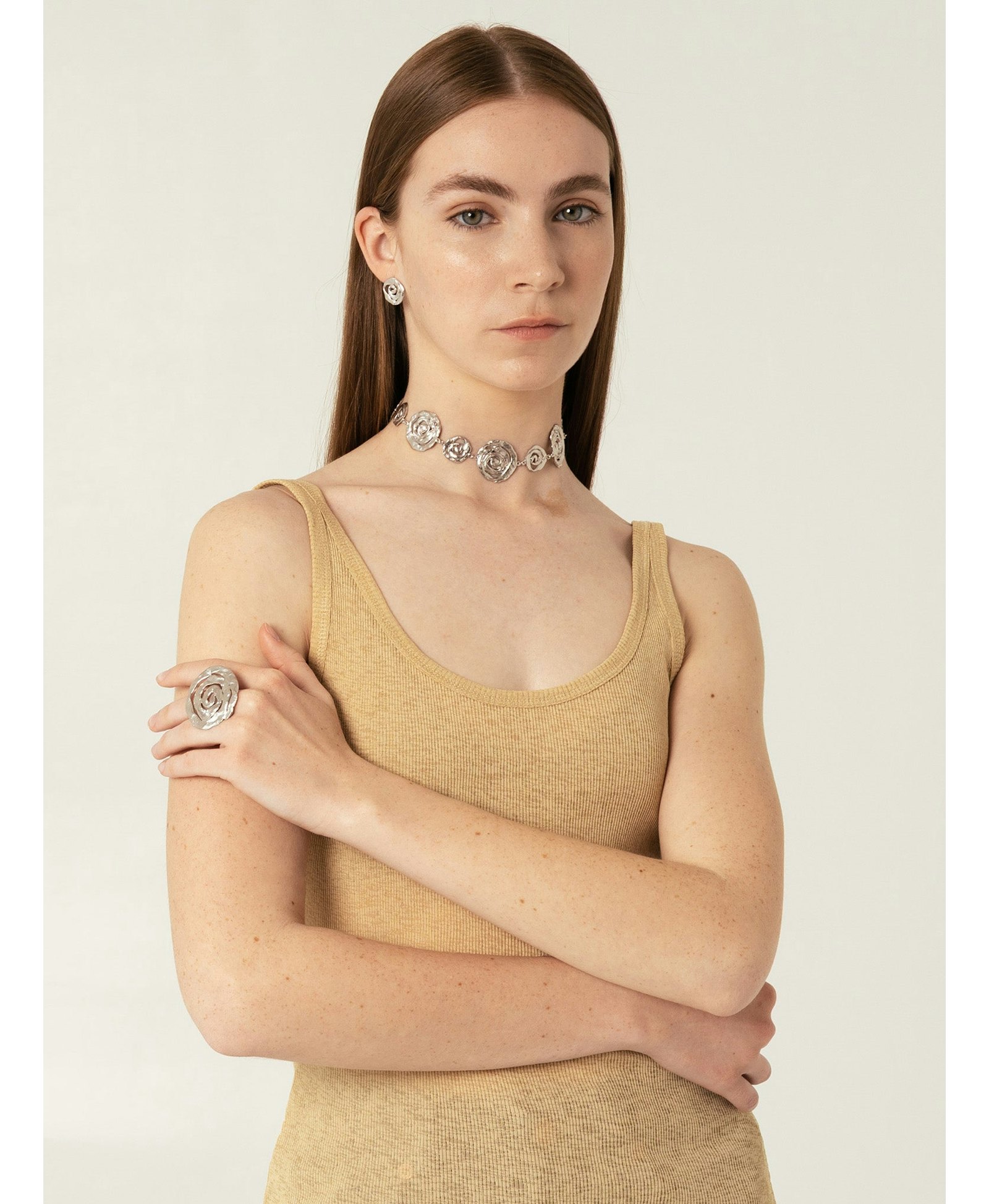 Origin Choker Silver made by Eva Remenyi