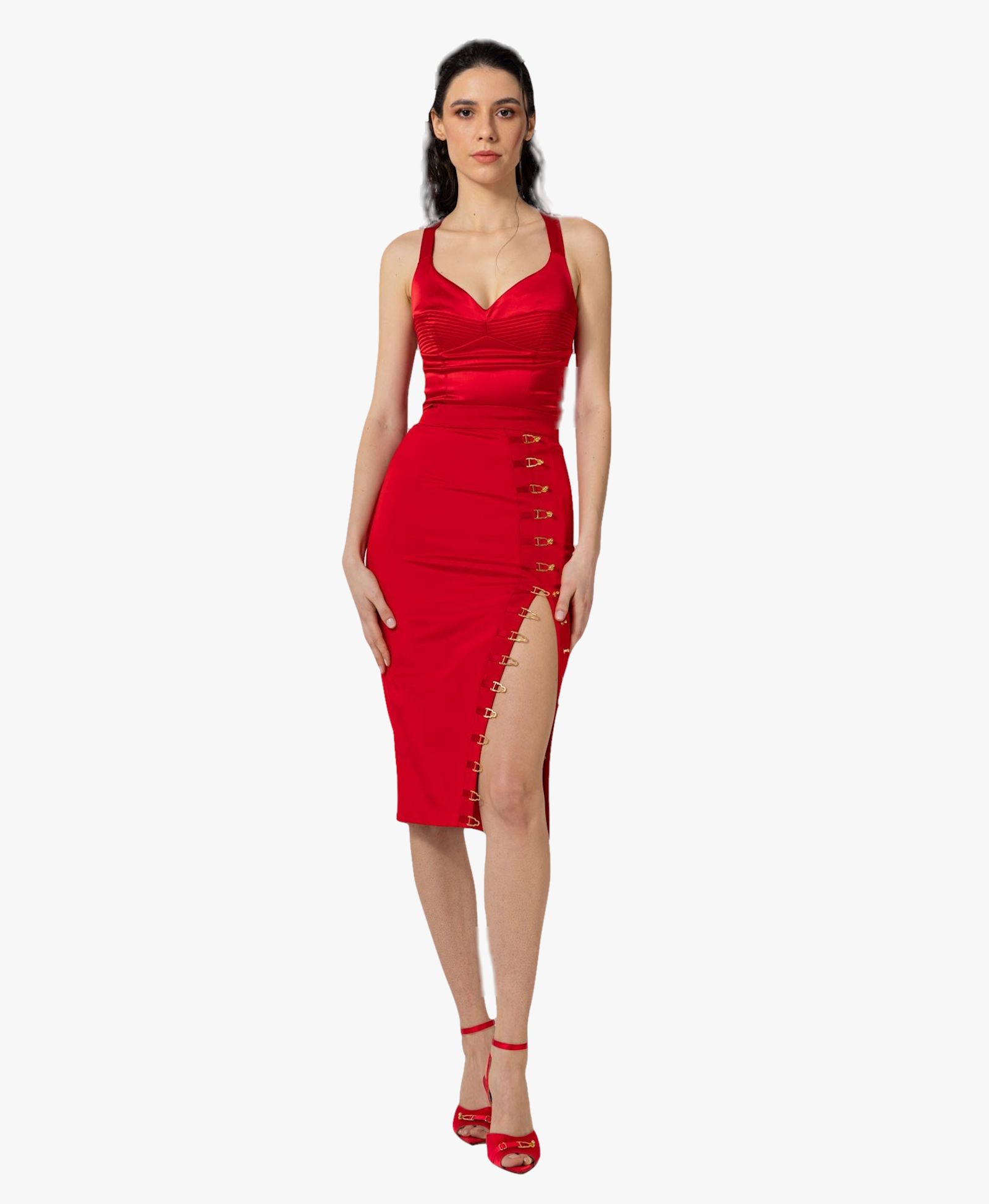 Haze Bra Top Red made by MURMUR